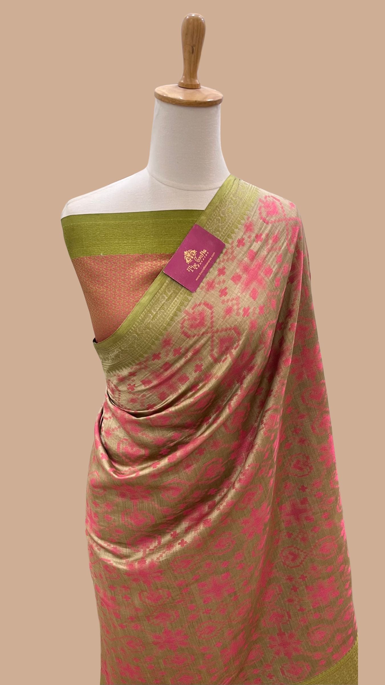 Pure Chiniya Silk Banarasi Saree