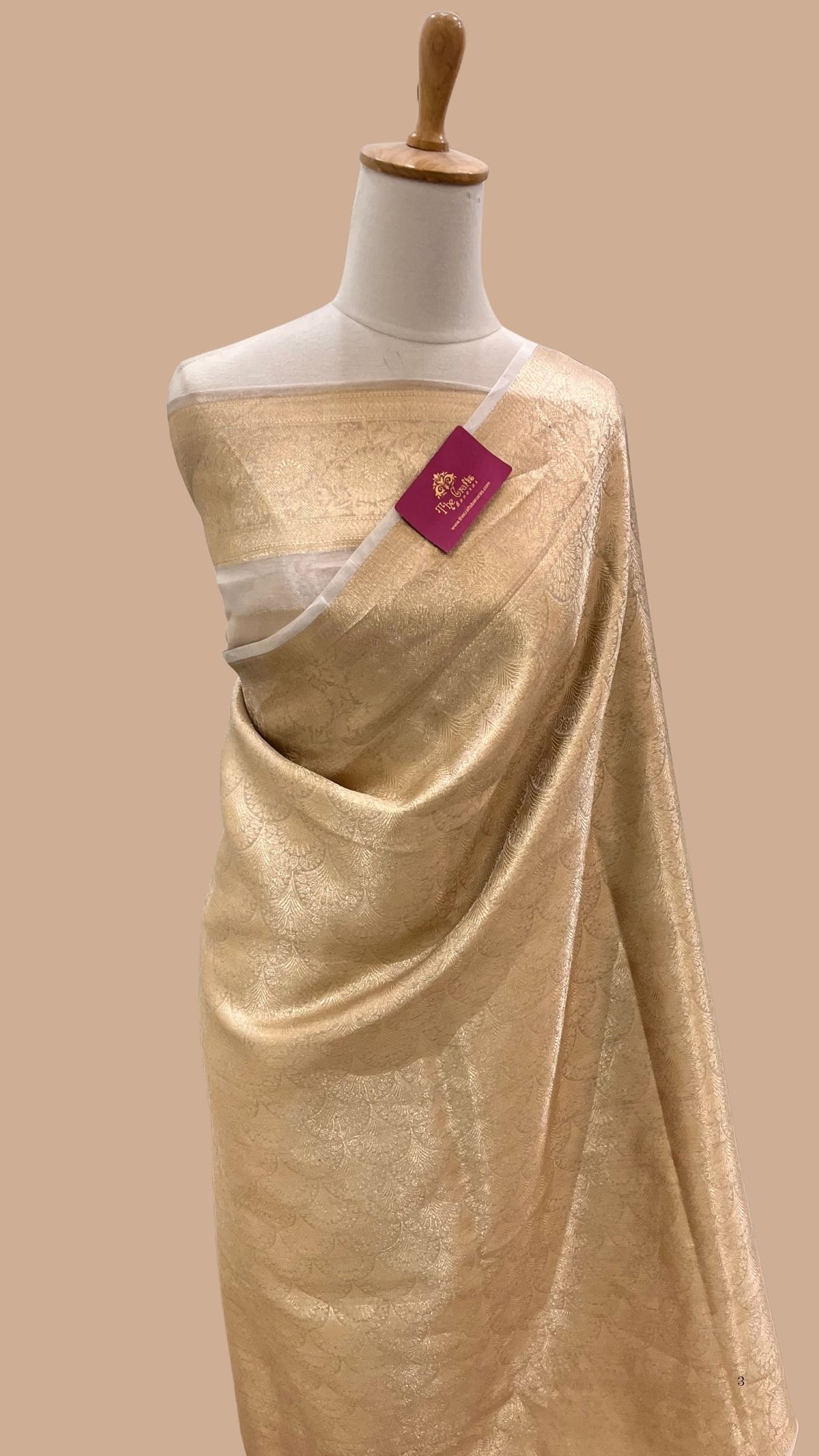 Pure Tissue Silk Brocade Banarasi Saree