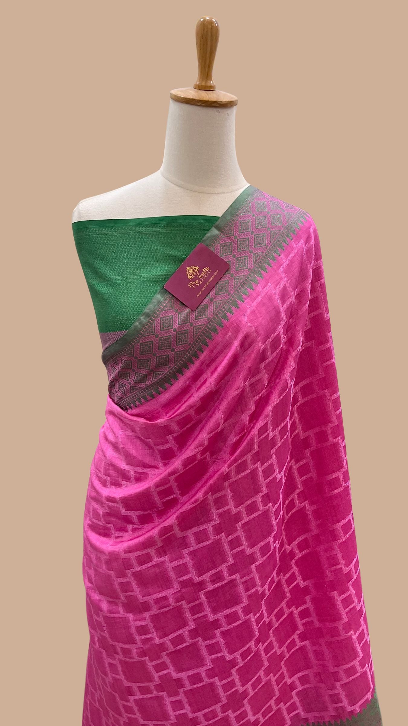 Pure Chiniya Silk Banarasi Saree
