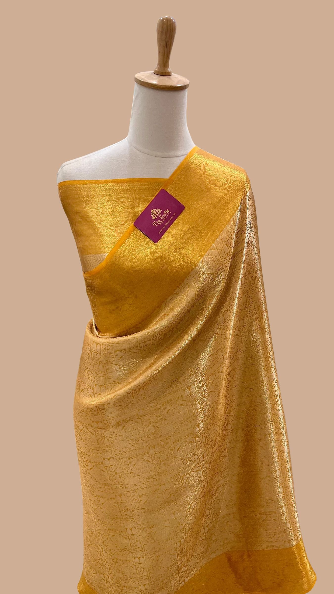 Pure Tissue Silk Brocade Banarasi Saree