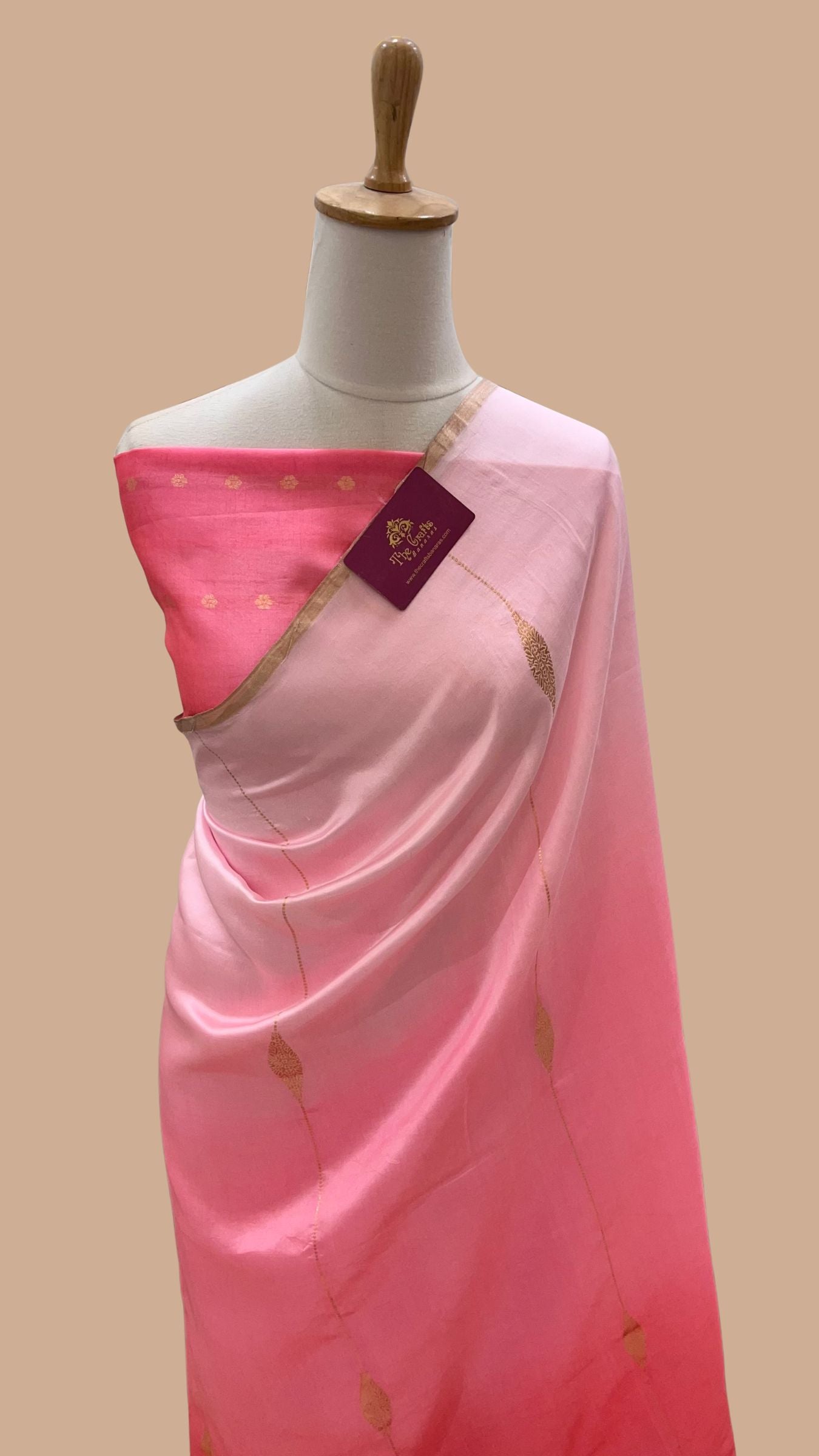 Pure Mango Silk Handloom Banarasi Saree