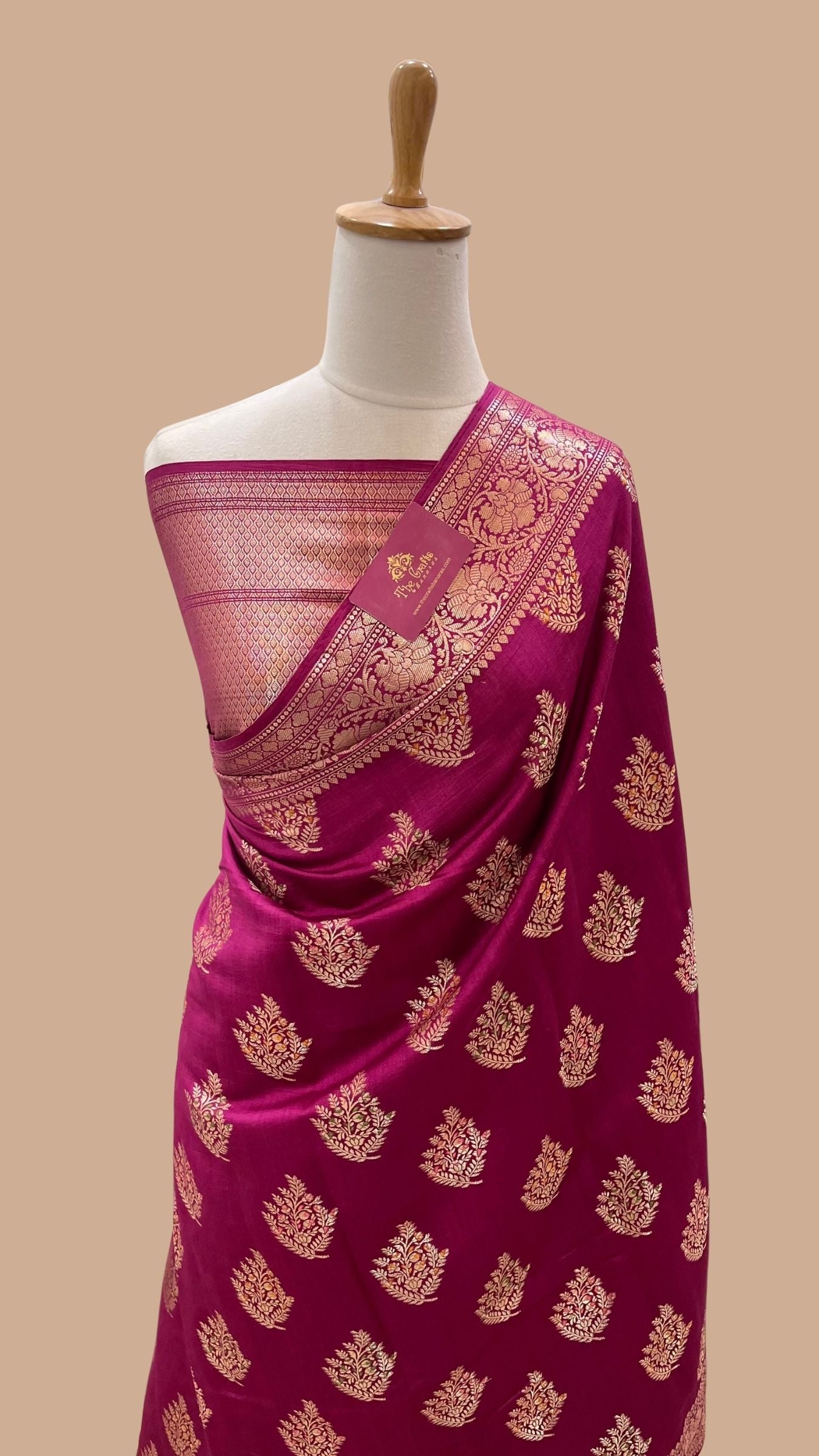 Pure Chiniya Silk Banarasi Saree
