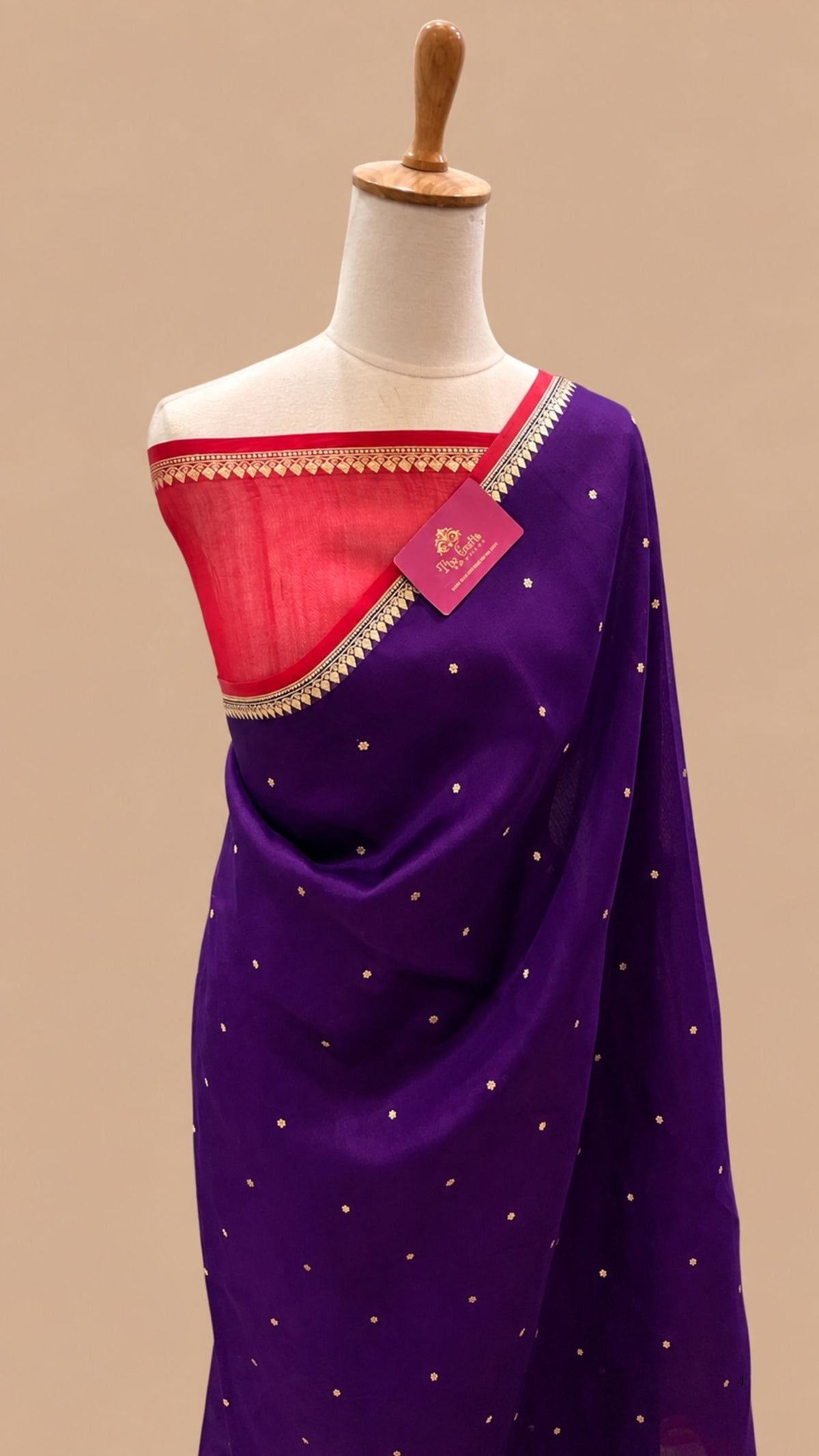 Pure Kora Silk Handloom Banarasi Saree