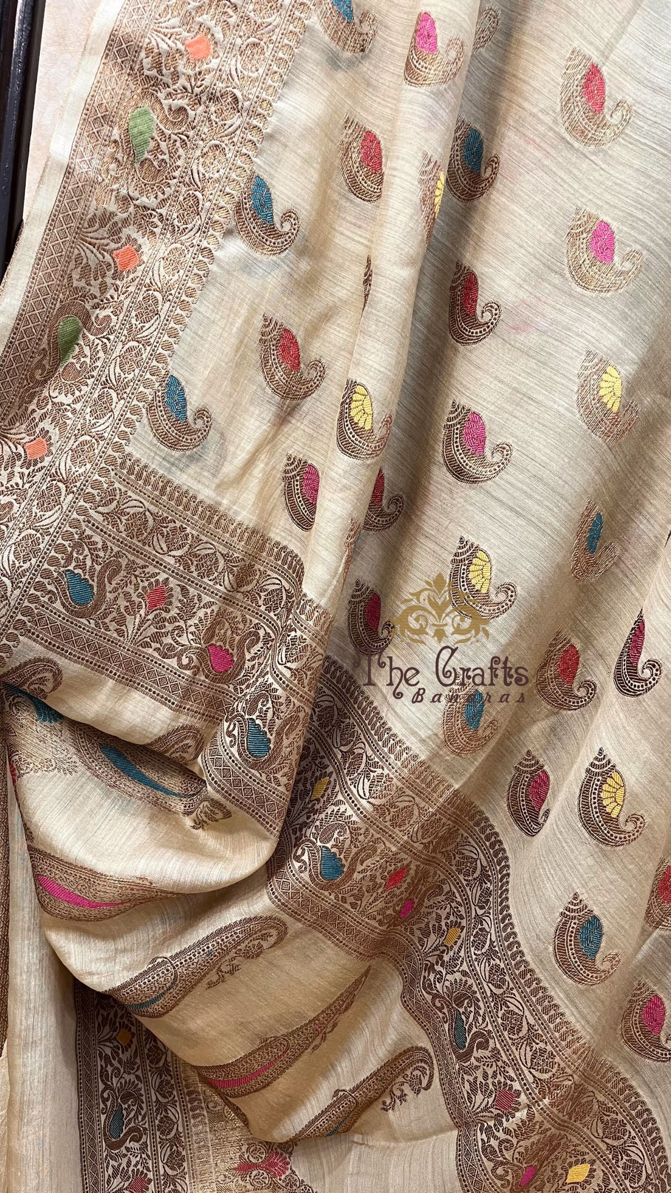 Pure Munga Silk Banarasi Saree