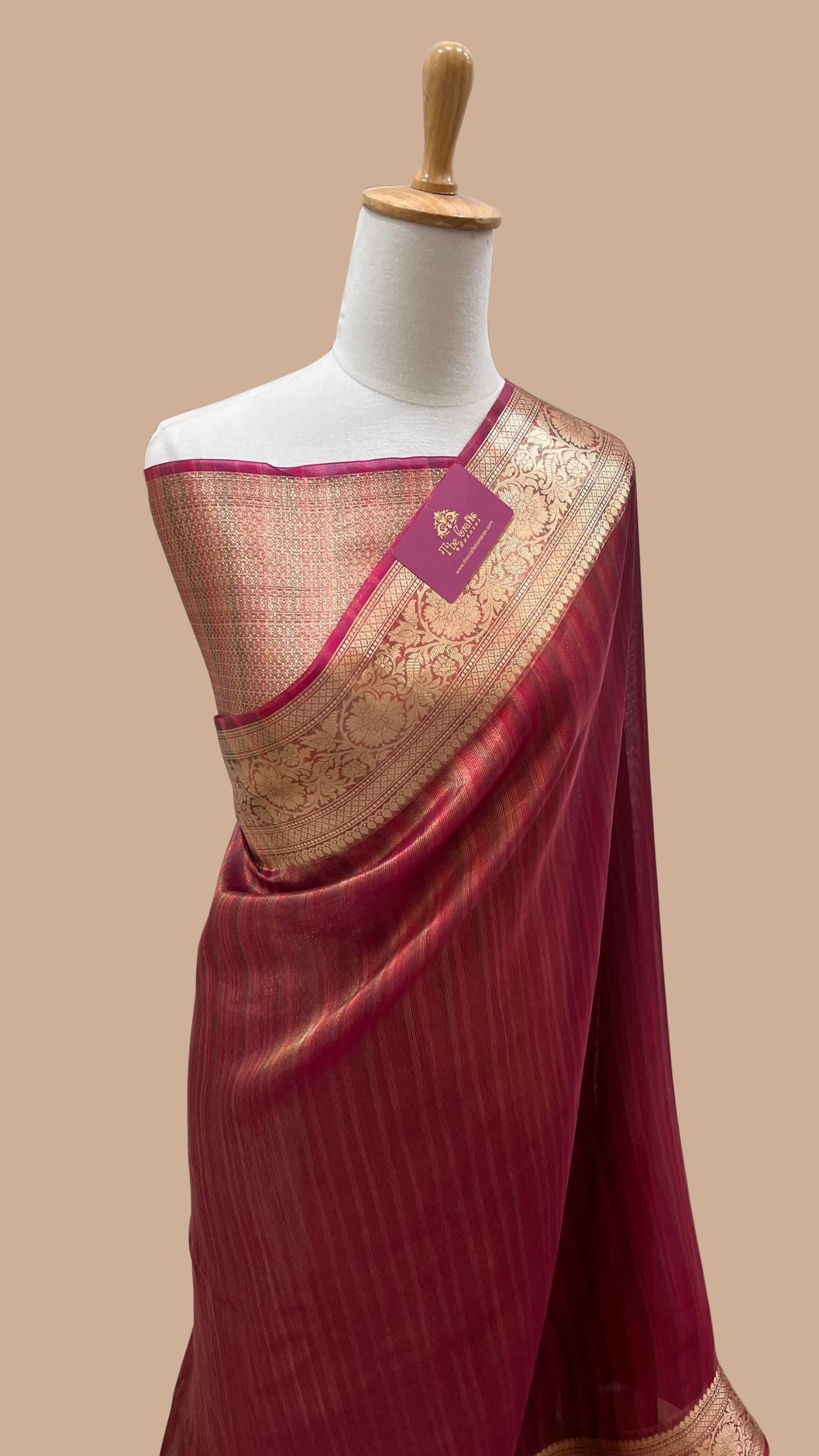 Pure Kora Tissue Silk Banarasi Saree