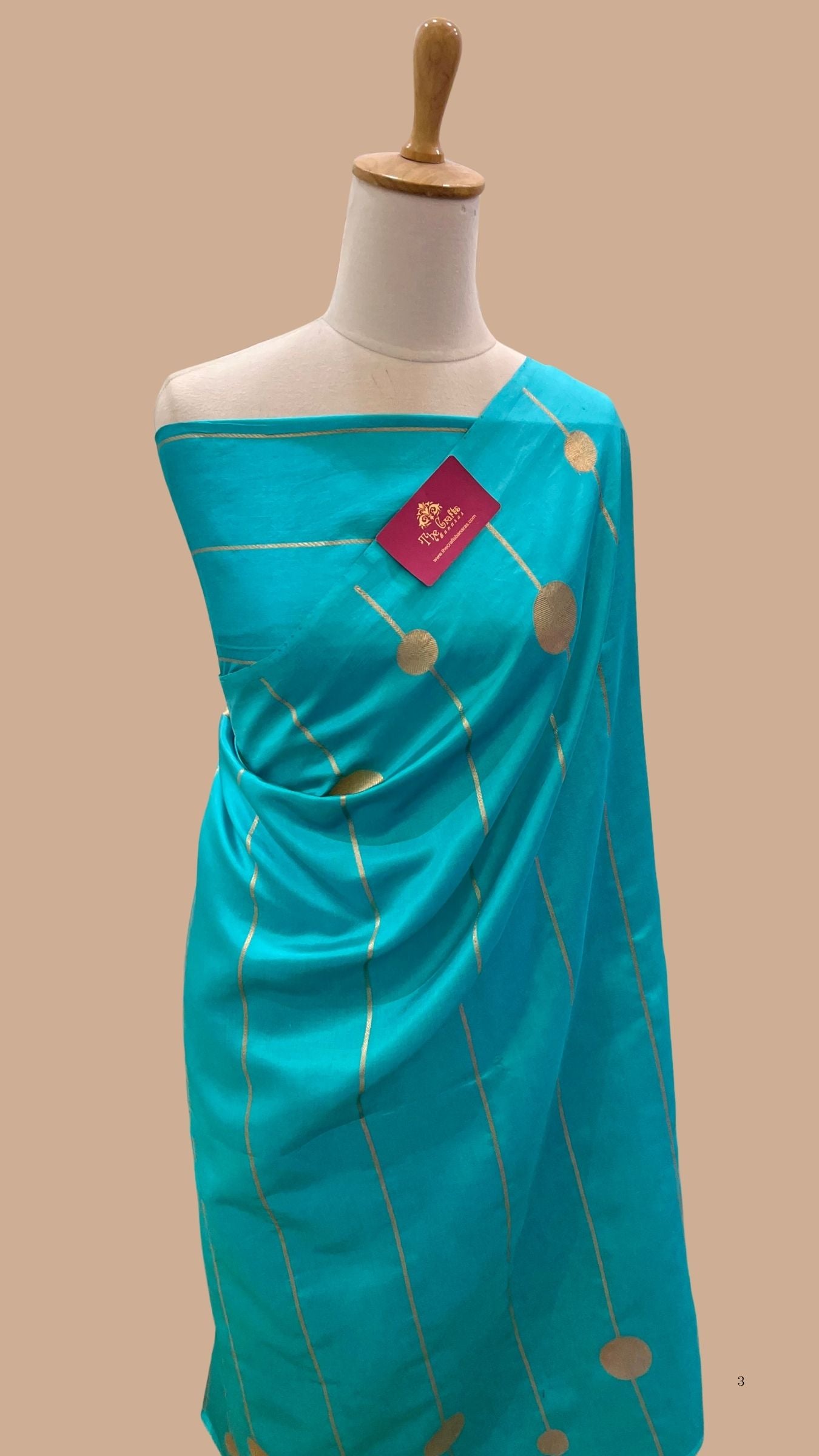 Pure Mango Silk Handloom Banarasi Saree
