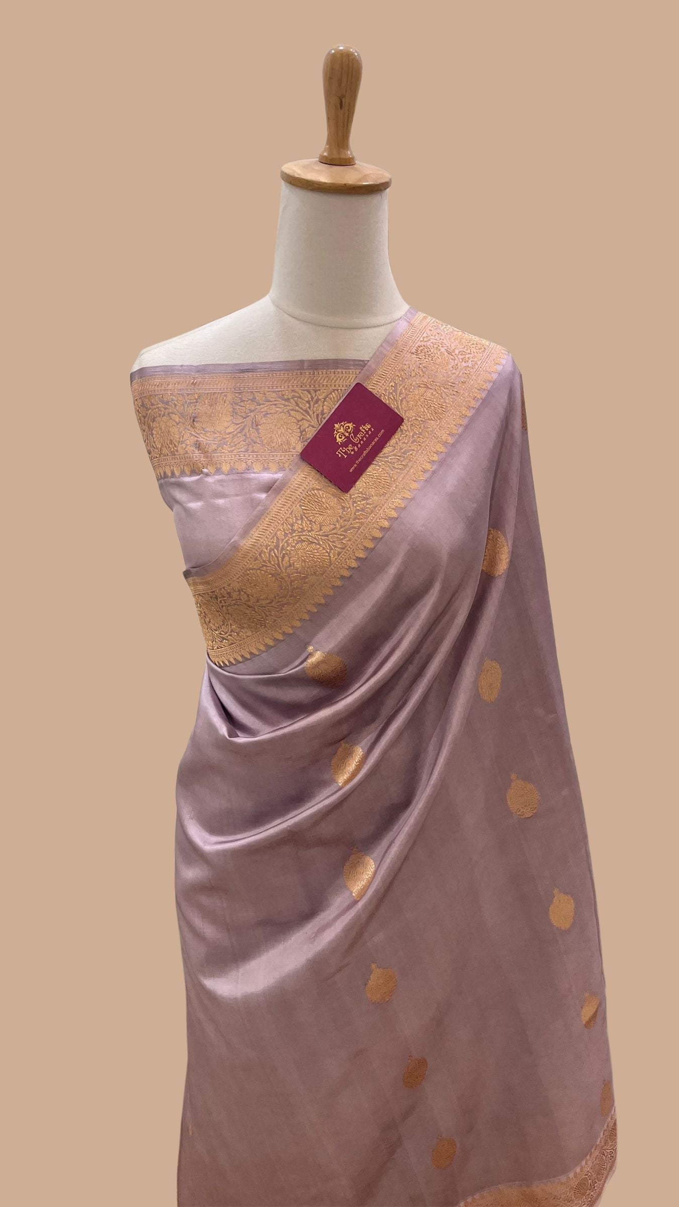 Pure Mango Silk Handloom Banarasi Saree