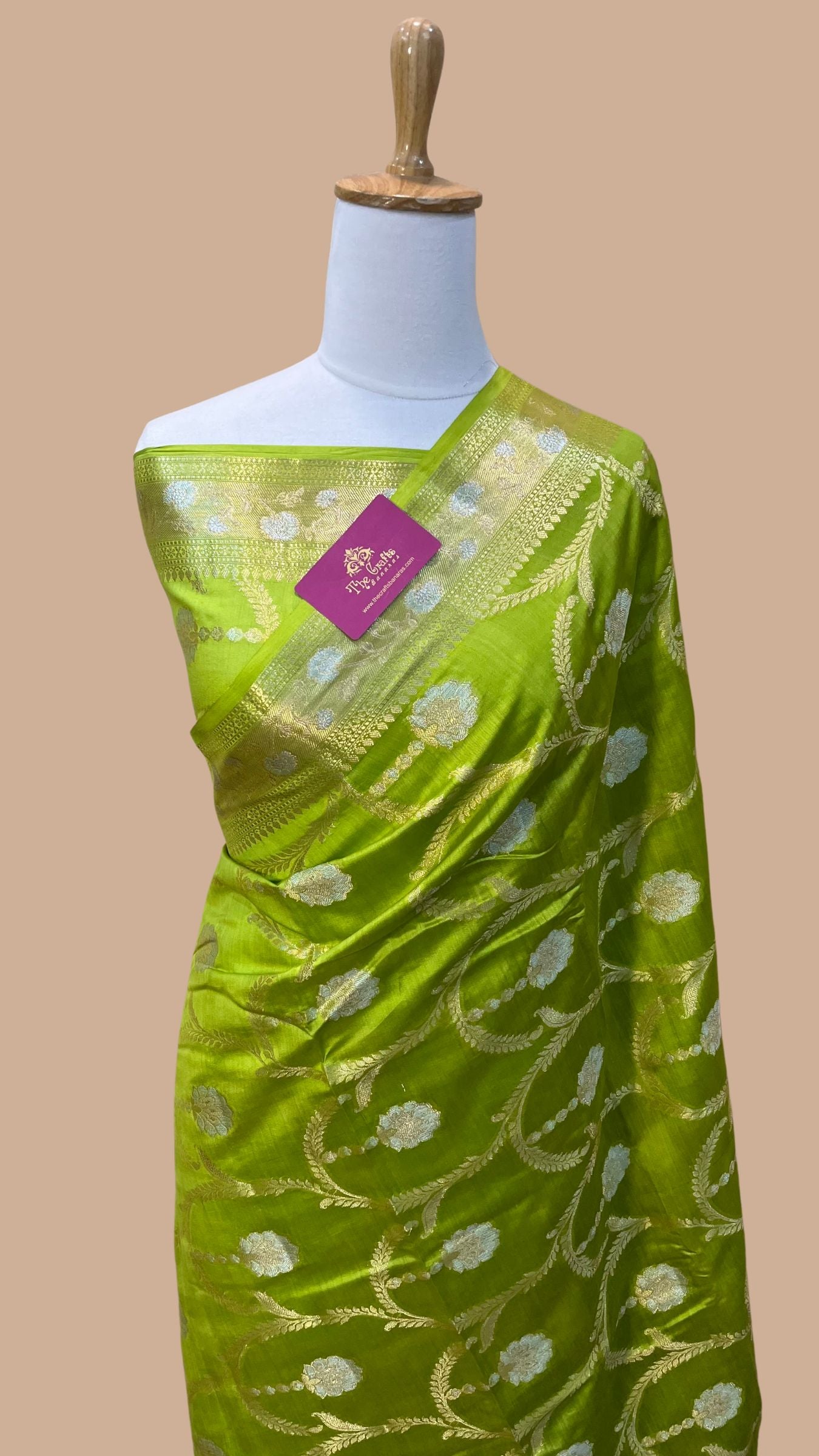 Pure Chiniya Silk Banarasi Saree