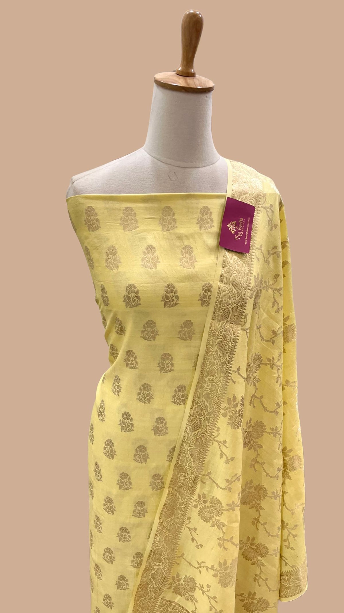 Pure Chiniya Silk Banarasi Dress Material