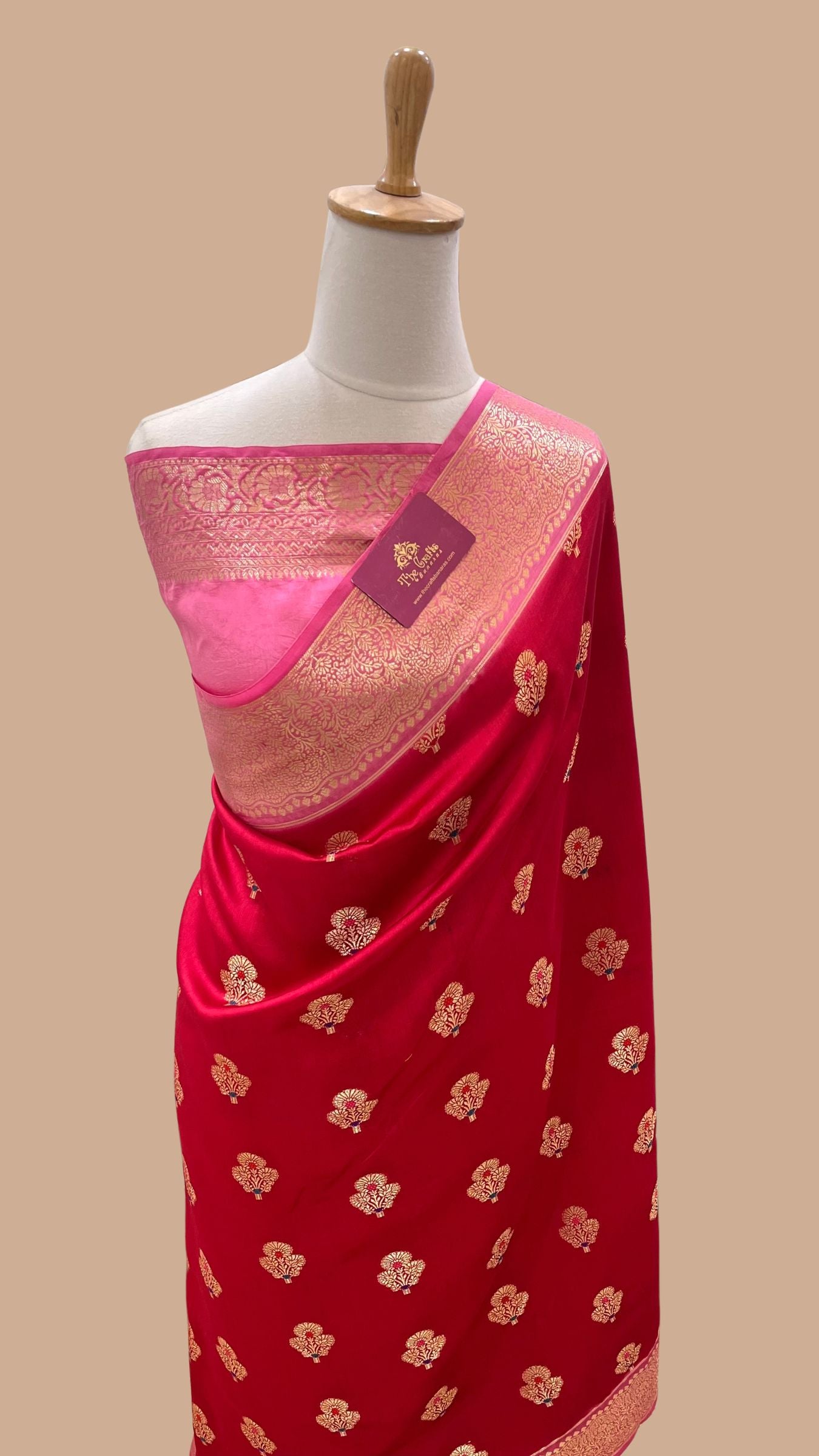 Pure Mango Silk Banarasi Saree