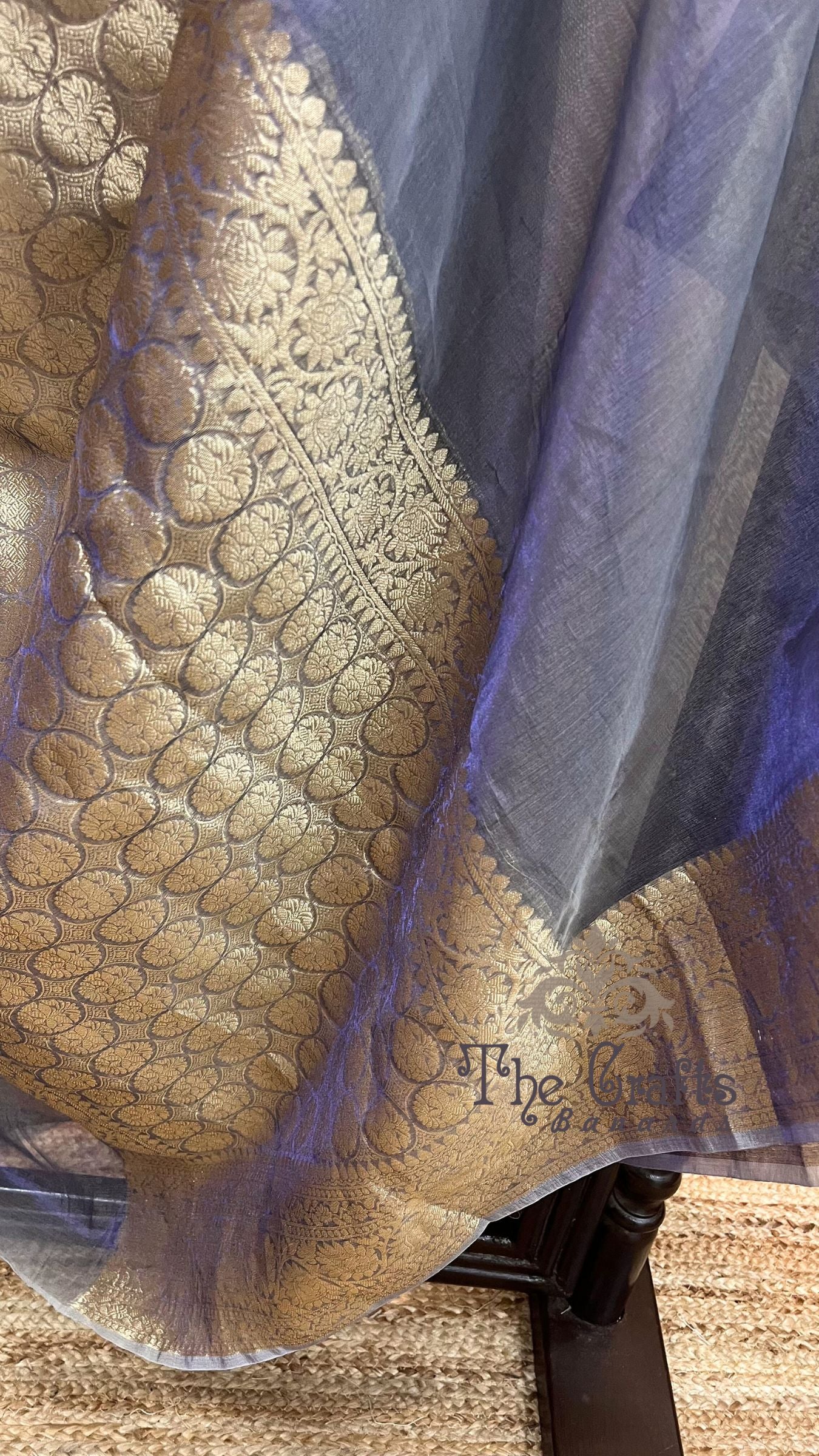 Pure Kora Tissue Silk Banarasi Saree