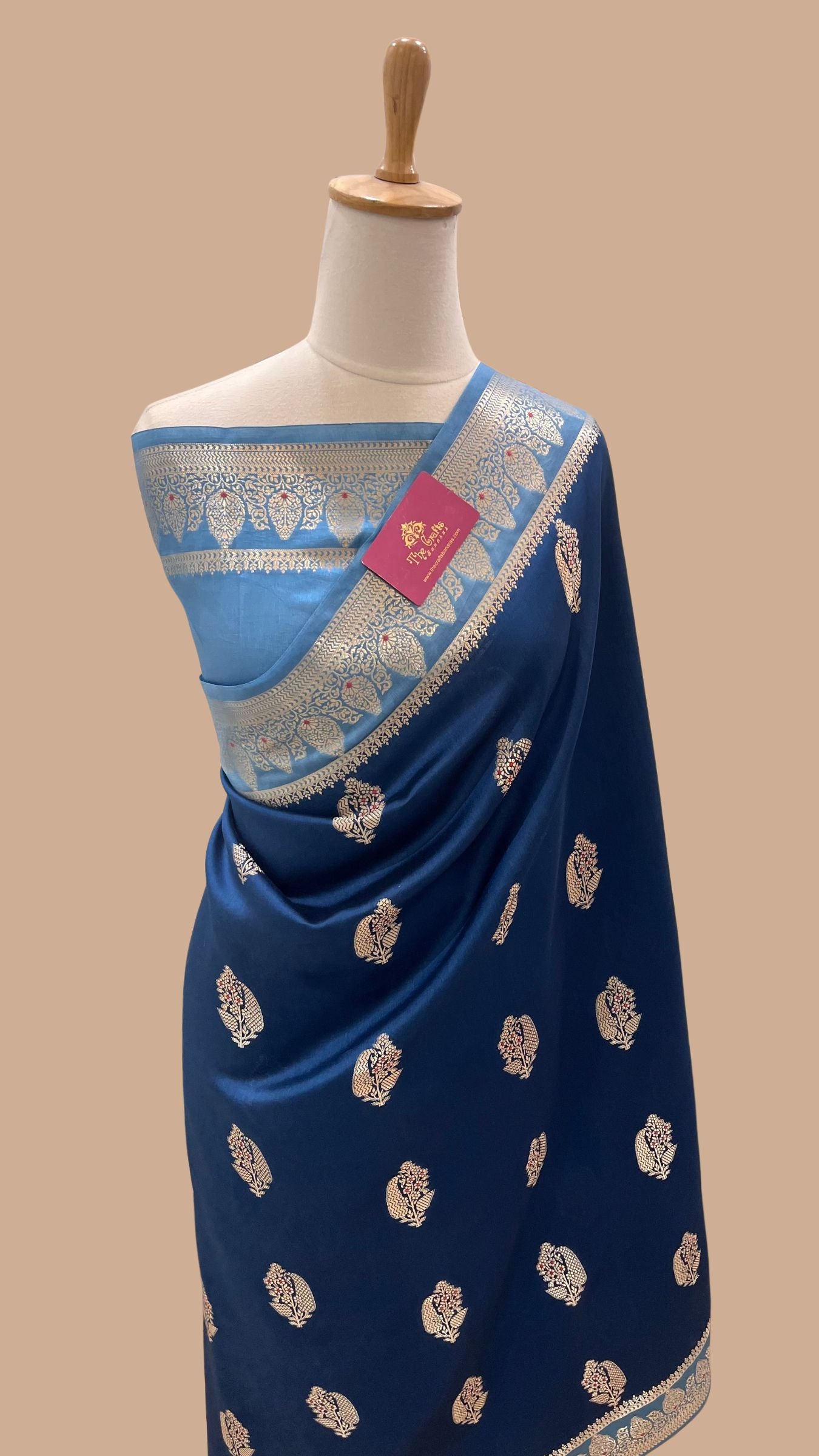 Pure Mango Silk Banarasi Saree