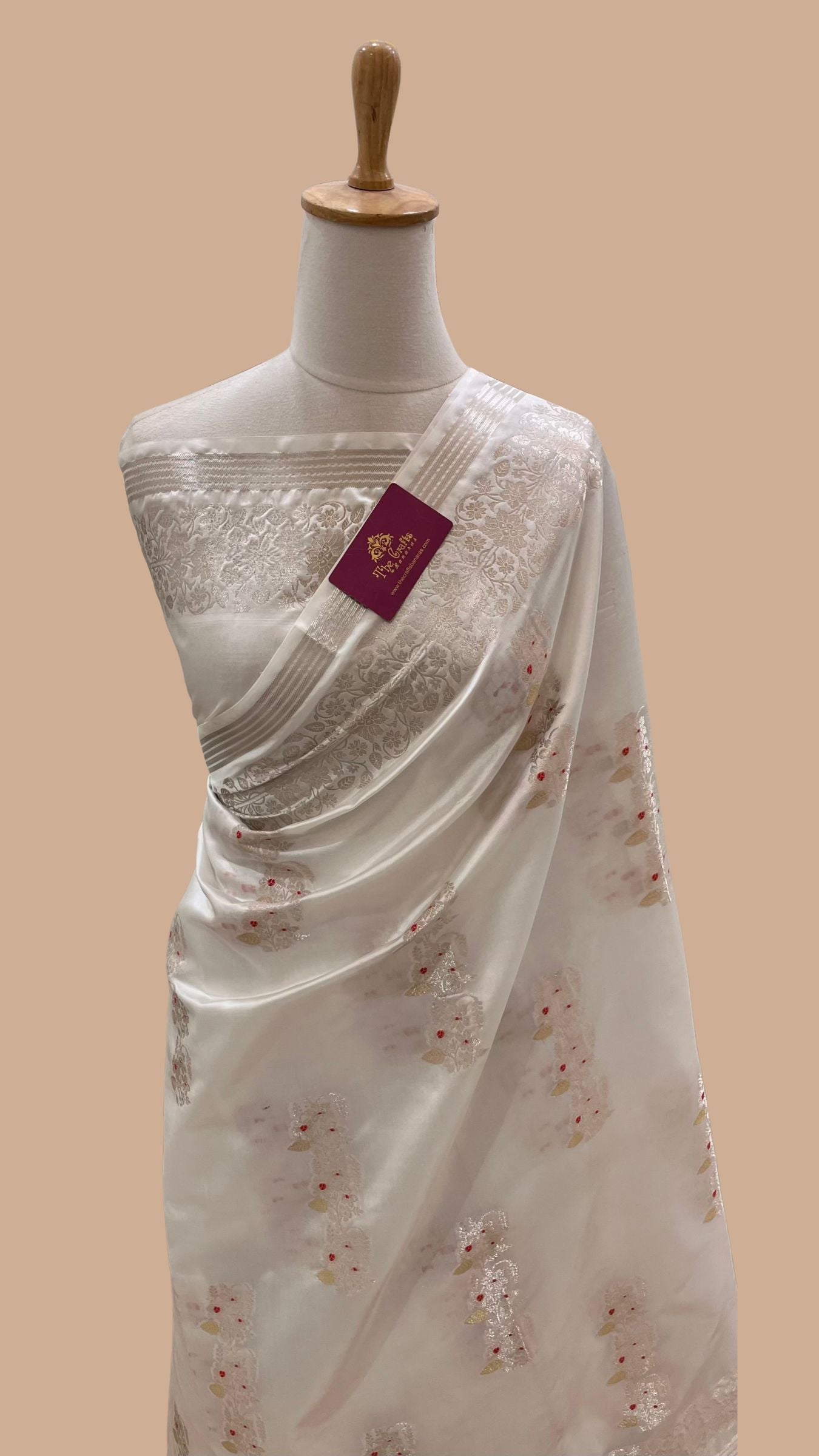 Pure Mango Silk Handloom Banarasi Saree