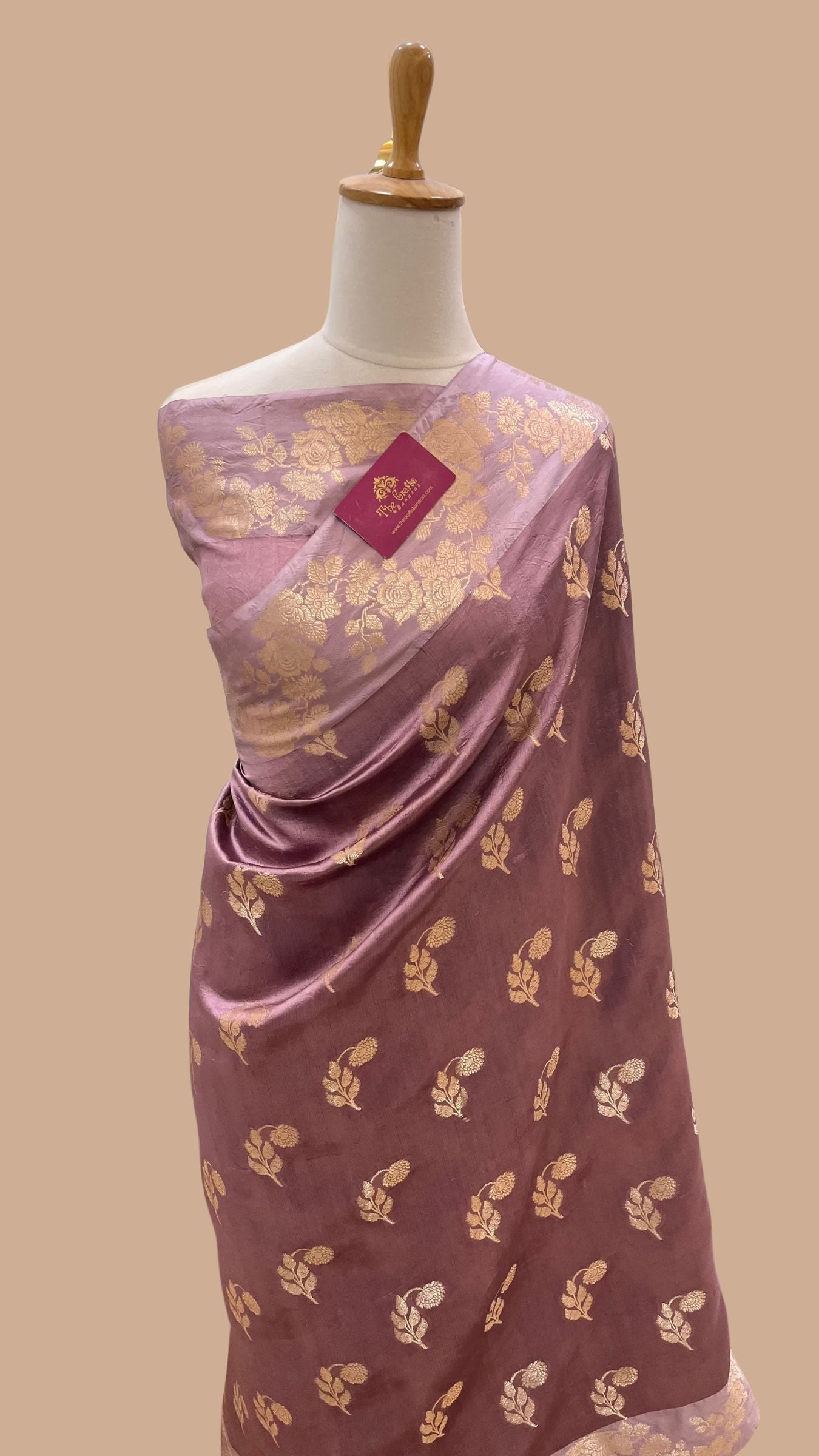Pure Mango Silk Handloom Banarasi Saree