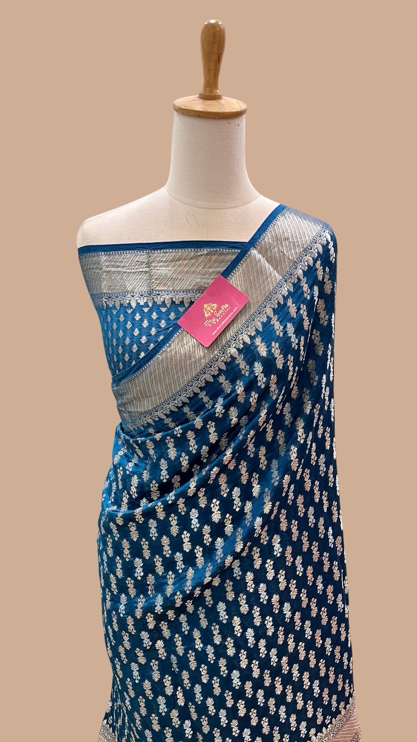 Pure Mango Silk Banarasi Saree