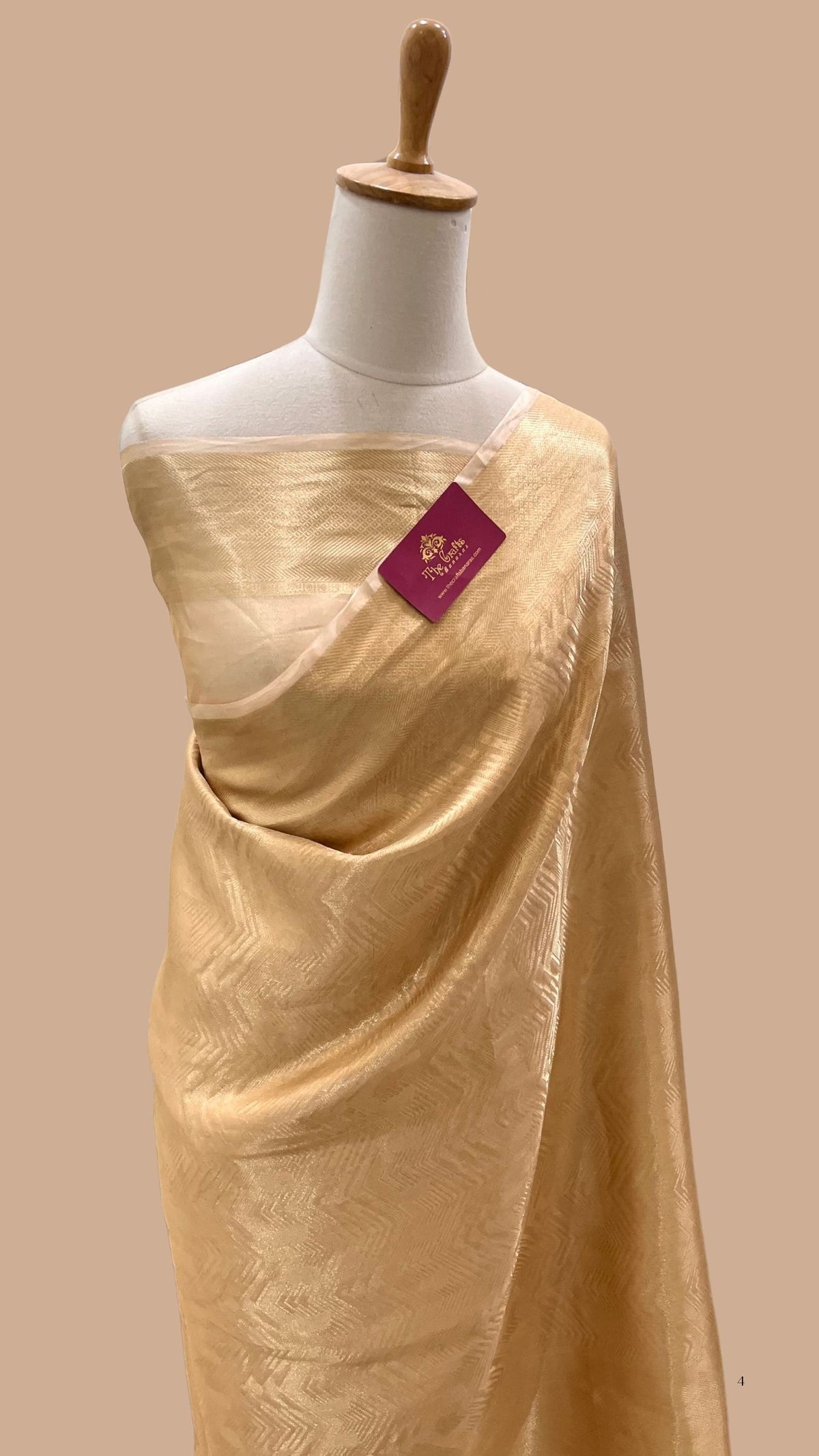 Pure Tissue Silk Brocade Banarasi Saree