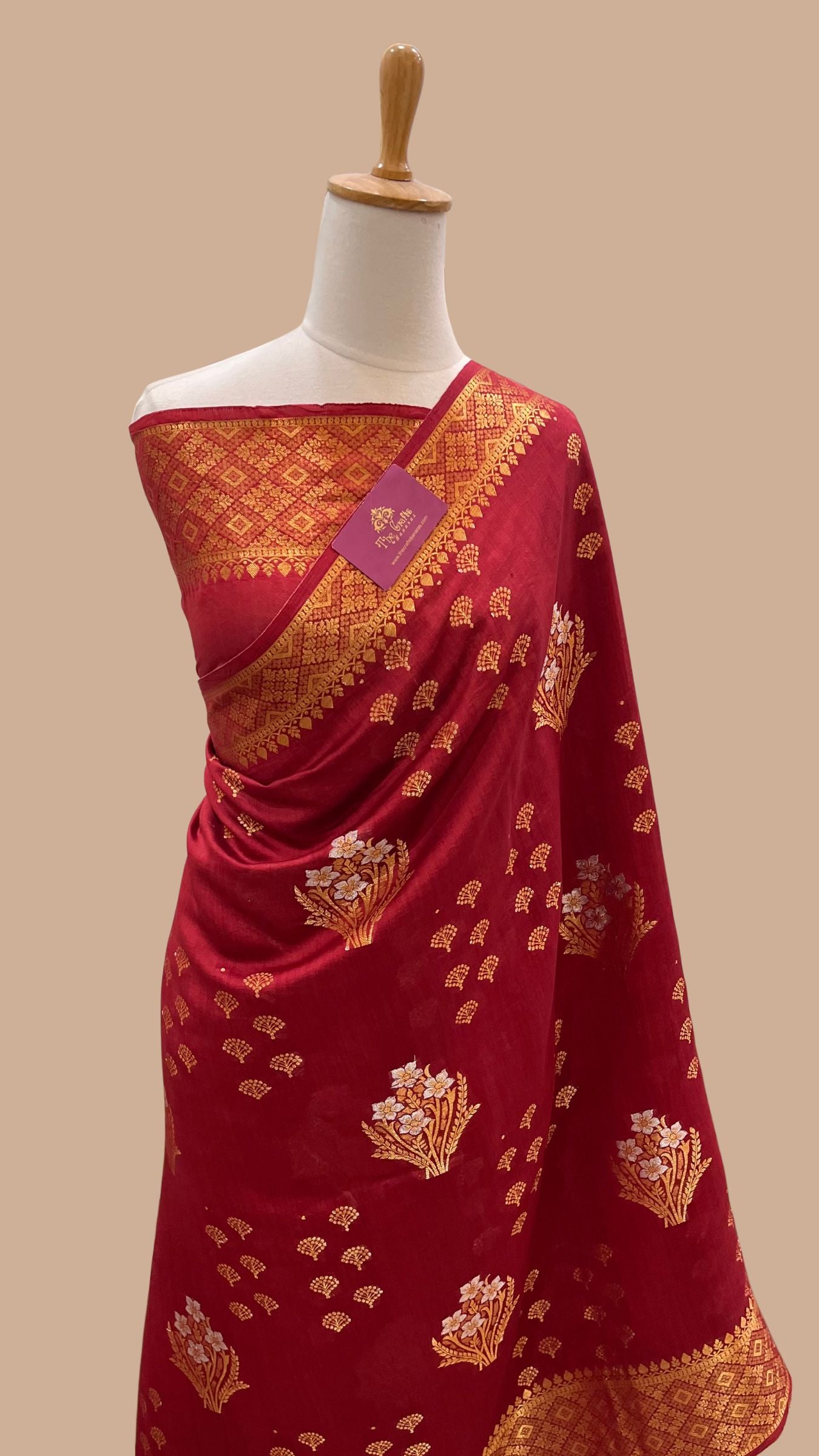 Pure Chiniya Silk Banarasi Saree