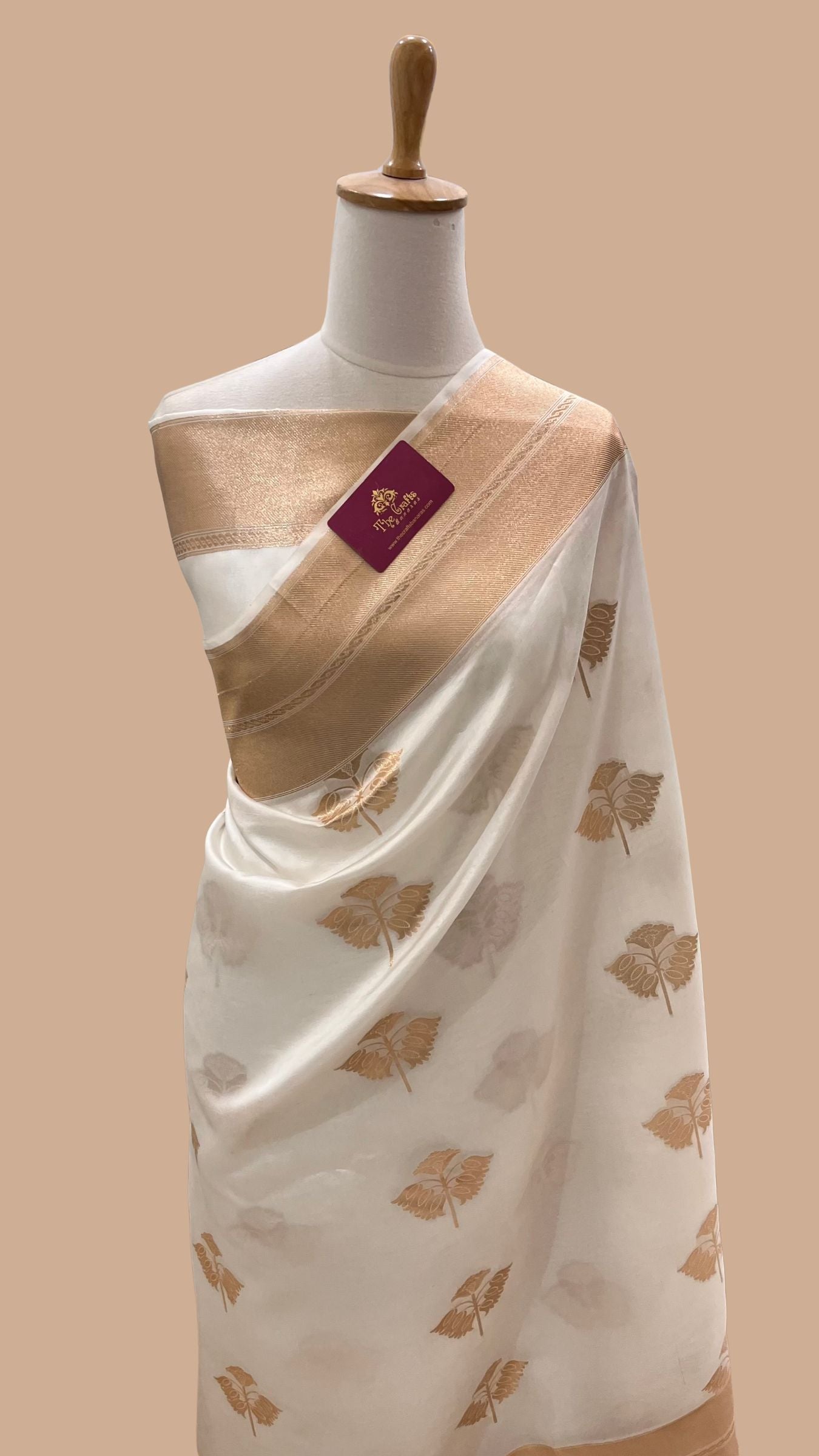 Pure Mango Silk Banarasi Saree