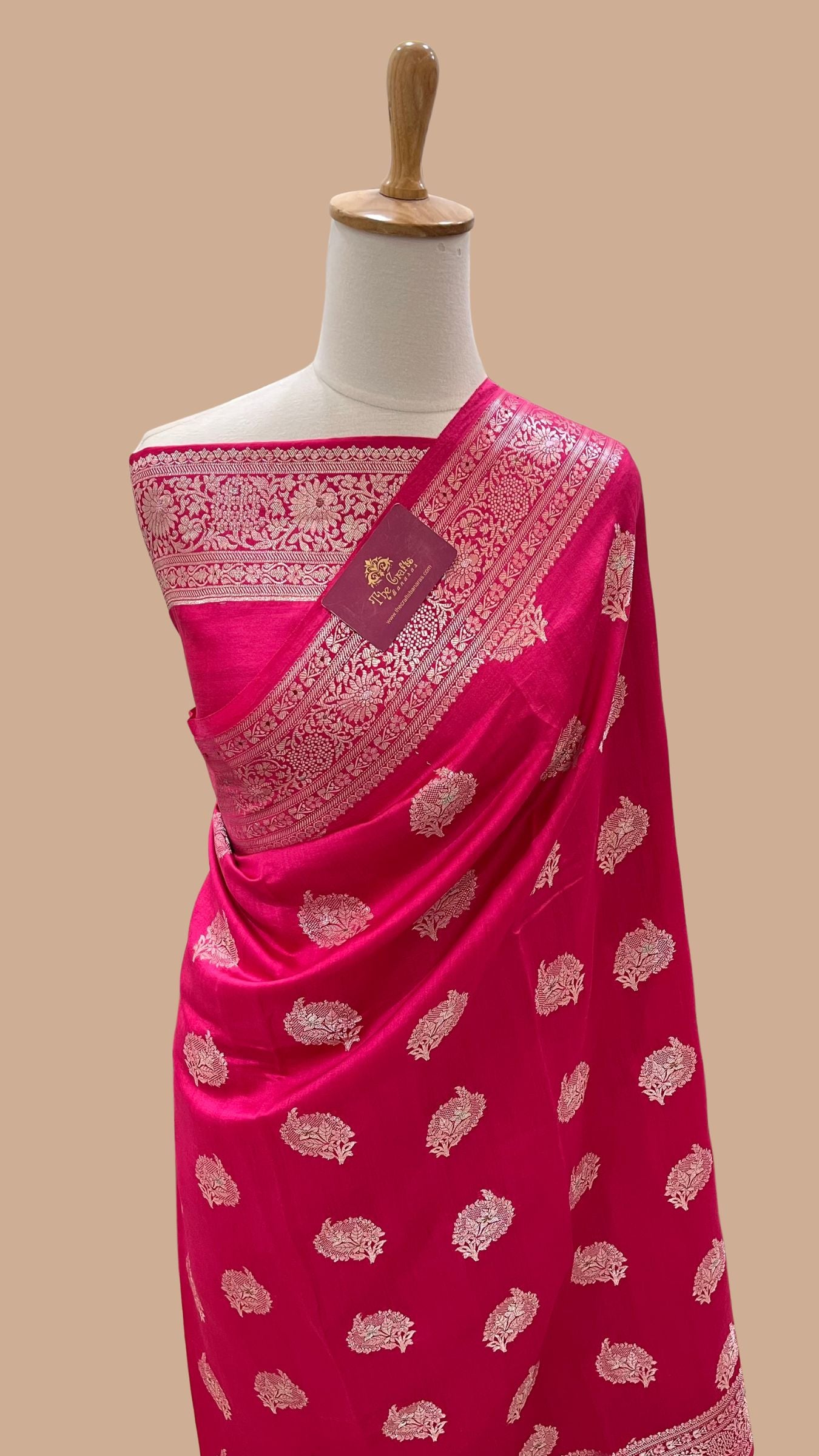 Pure Chiniya Silk Banarasi Saree