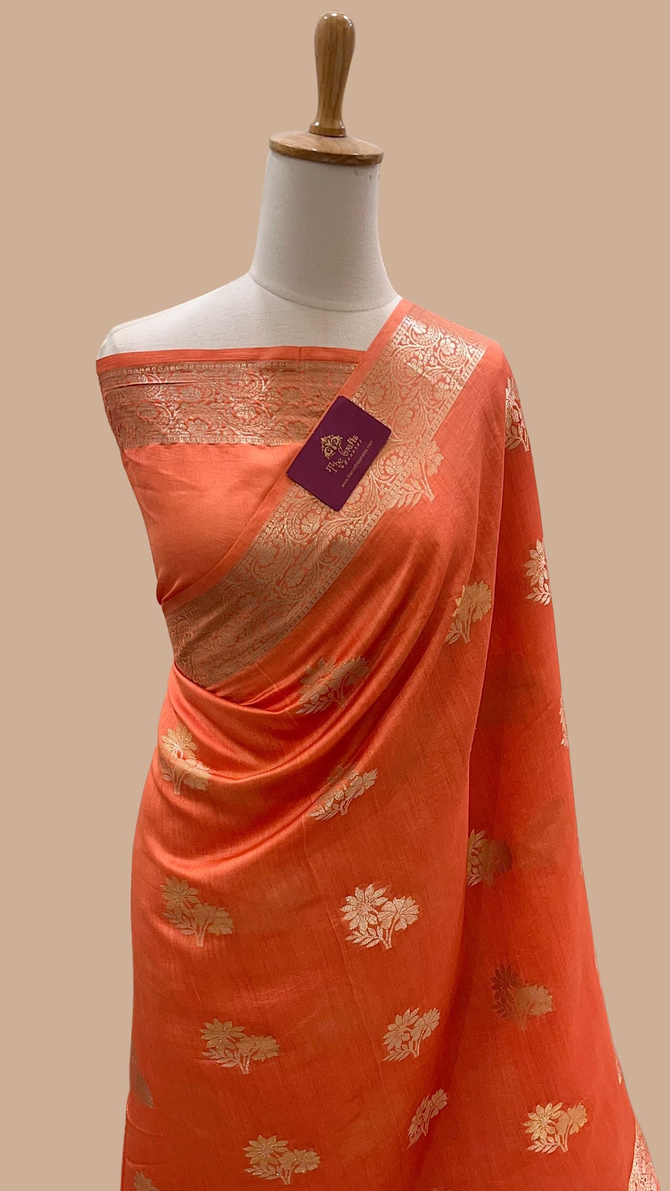 Pure Chiniya Silk Banarasi Saree