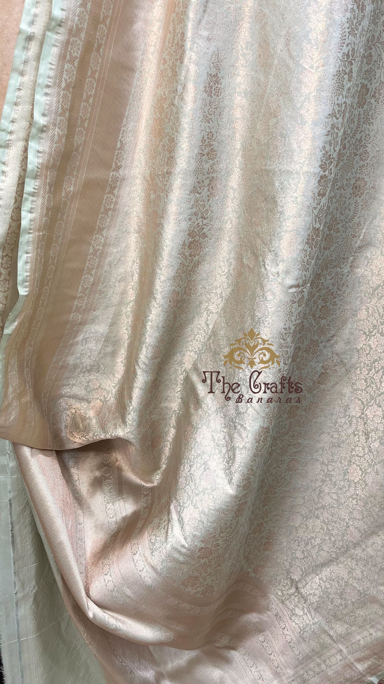 Pure Katan Silk Handloom Banarasi Saree - Tanchui Brocade