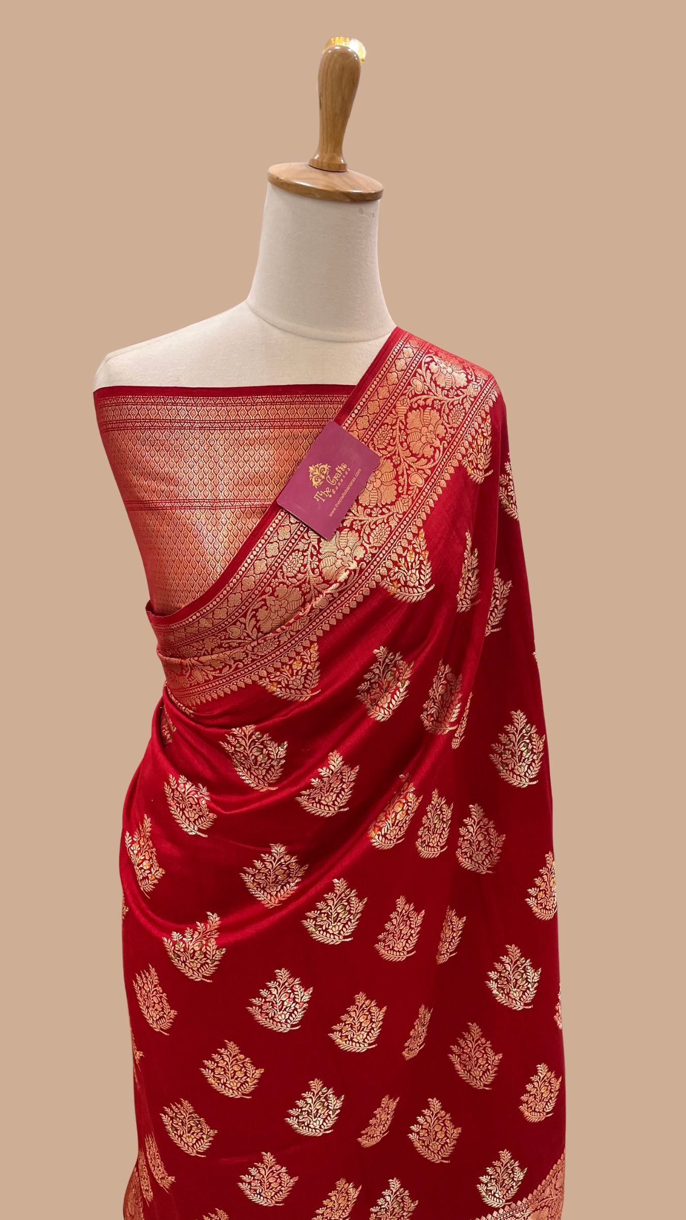 Pure Chiniya Silk Banarasi Saree