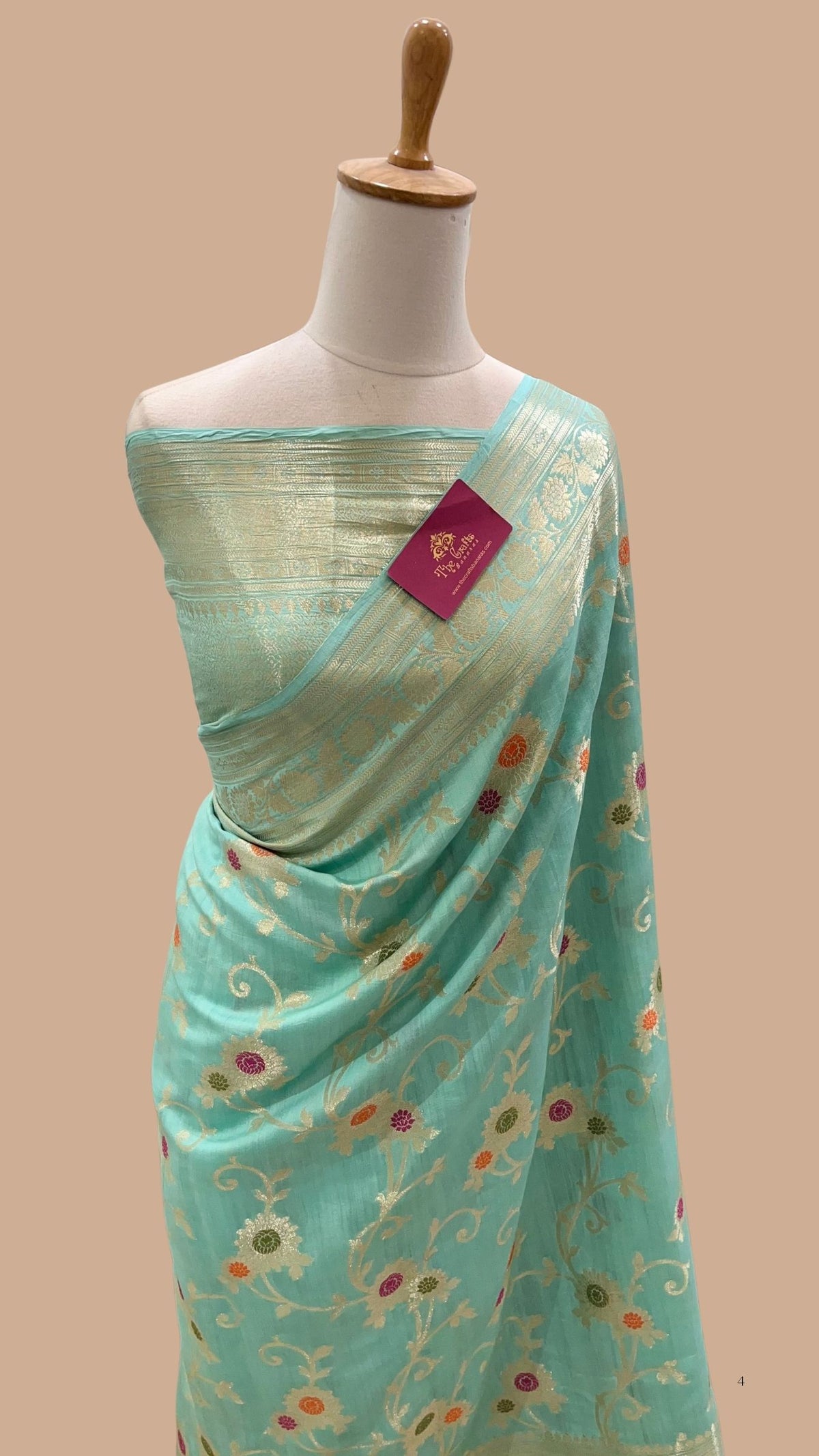 Pure Chiniya Silk Banarasi Saree