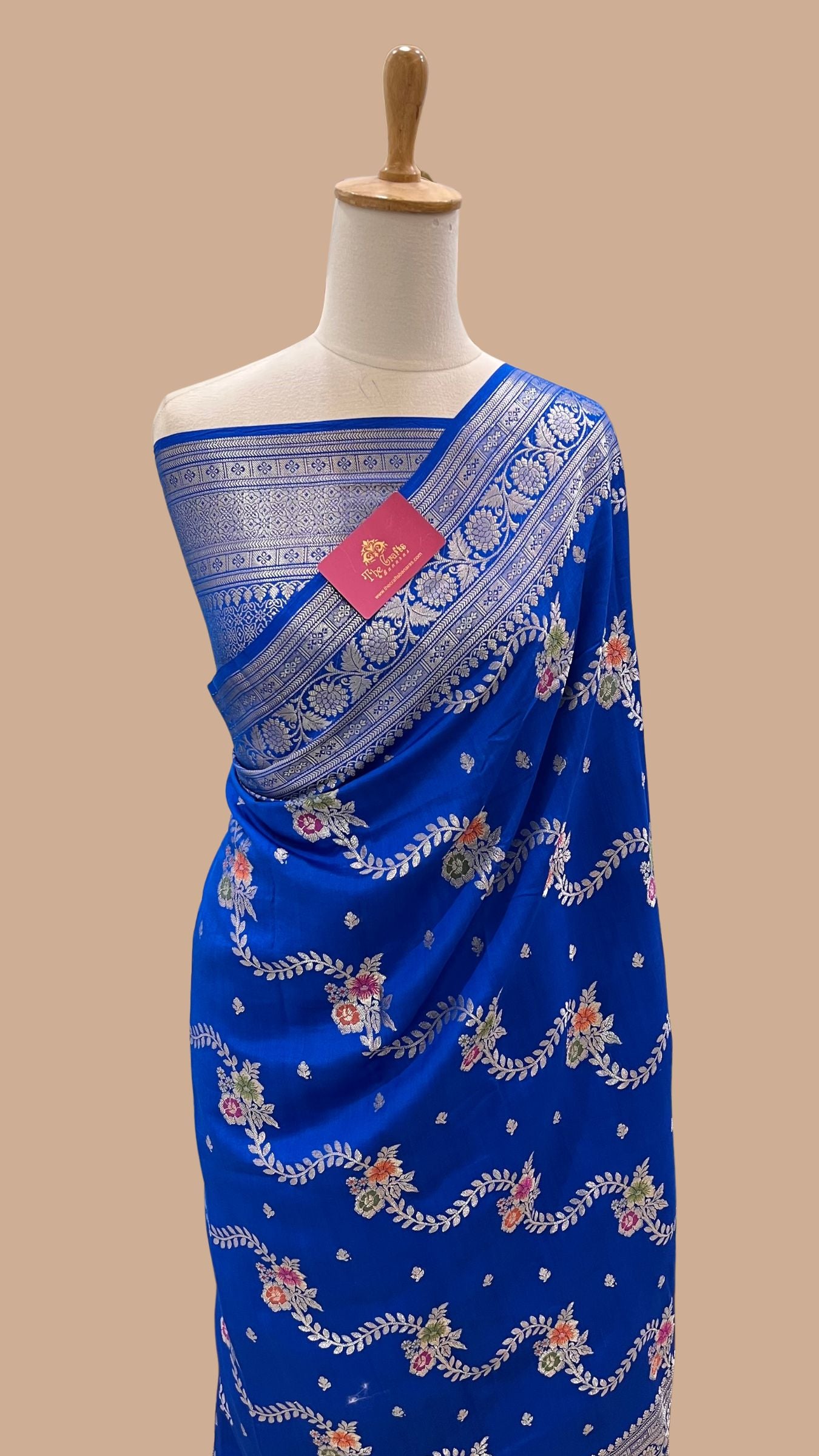 Pure Chiniya Silk Banarasi Saree