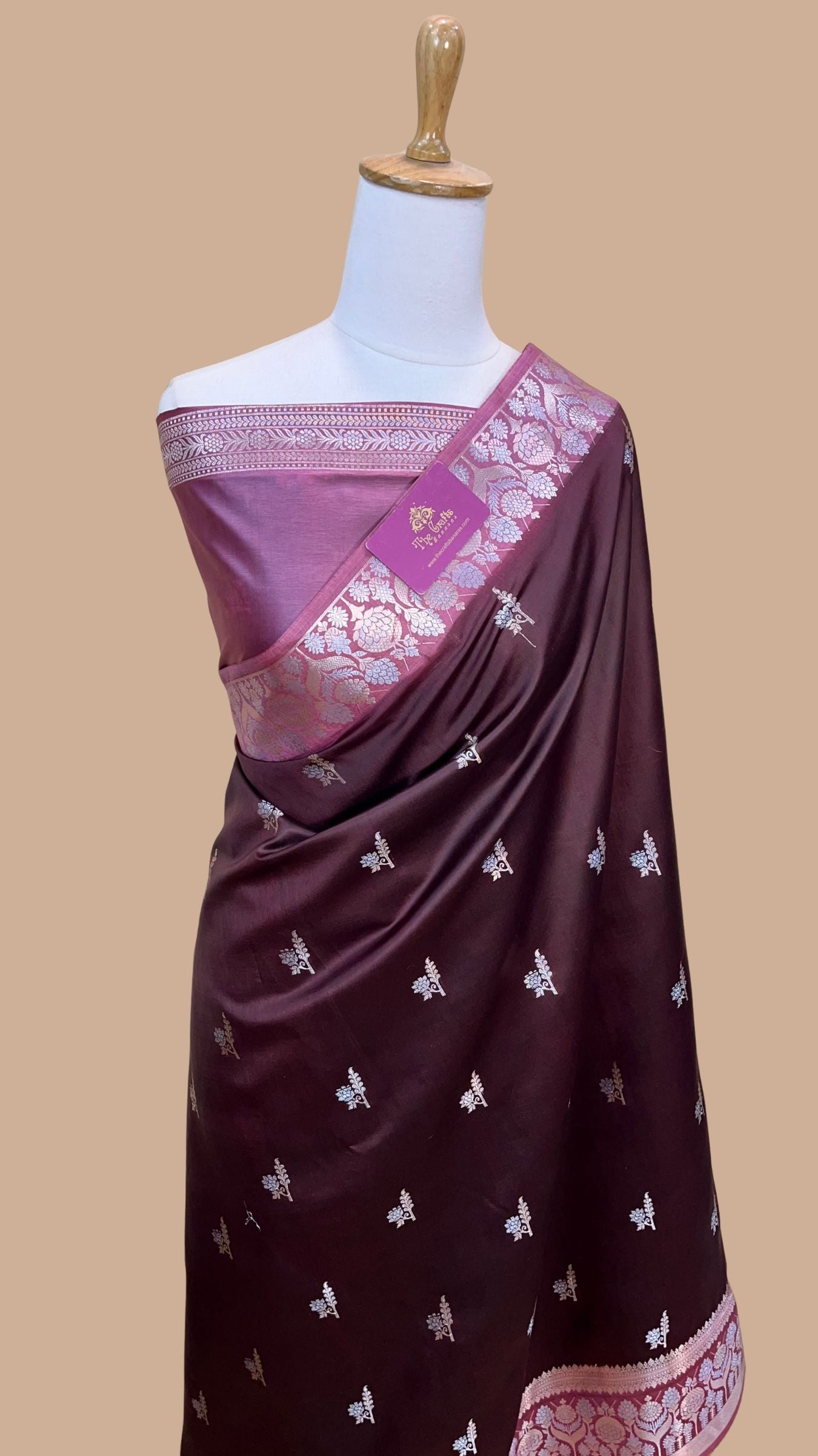 Pure Chiniya Silk Banarasi Saree