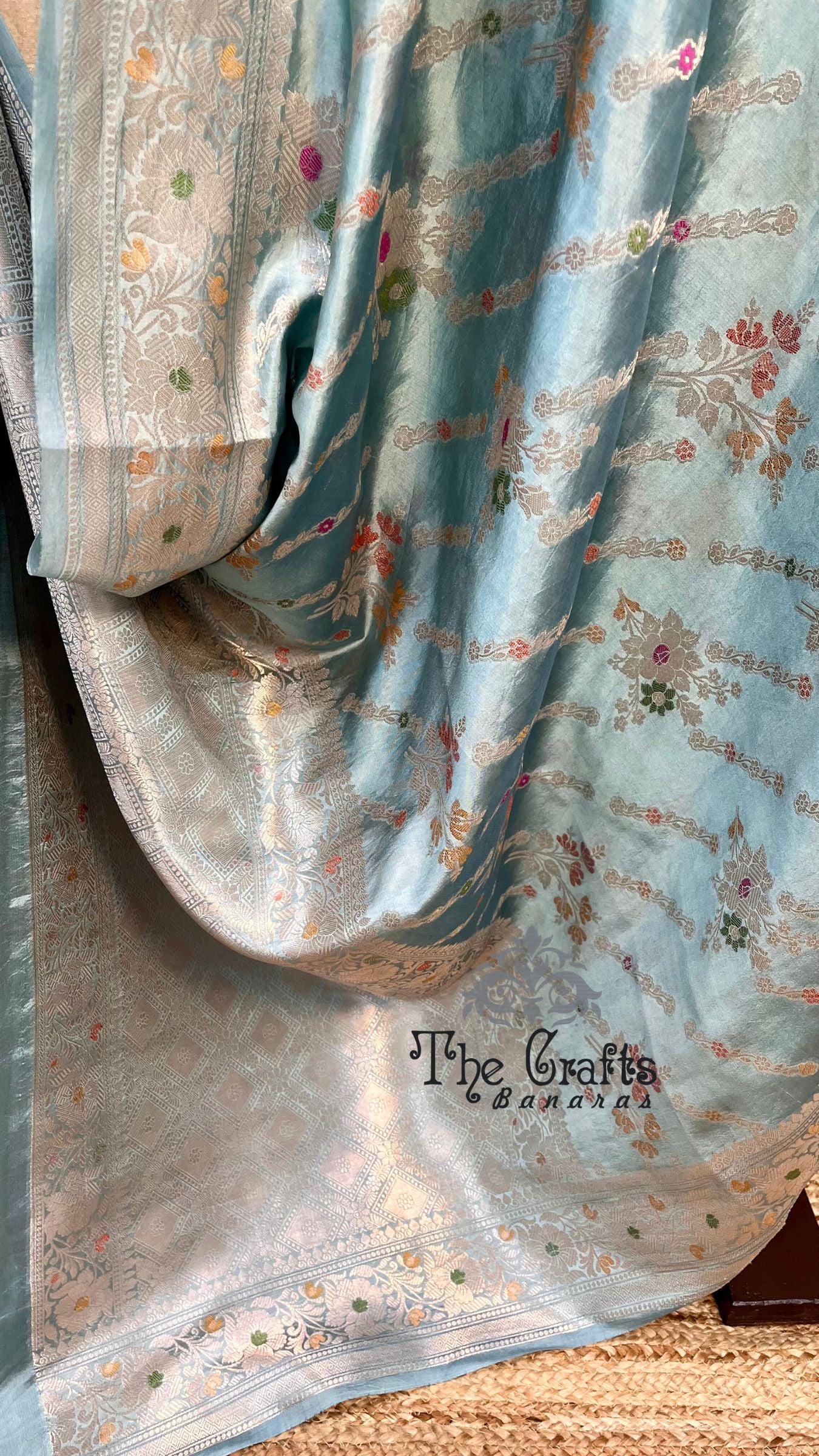 Pure Mango Silk Banarasi Saree