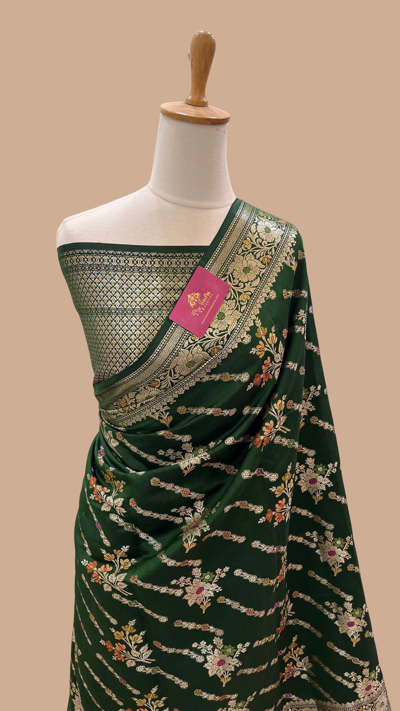 Pure Chiniya Silk Banarasi Saree
