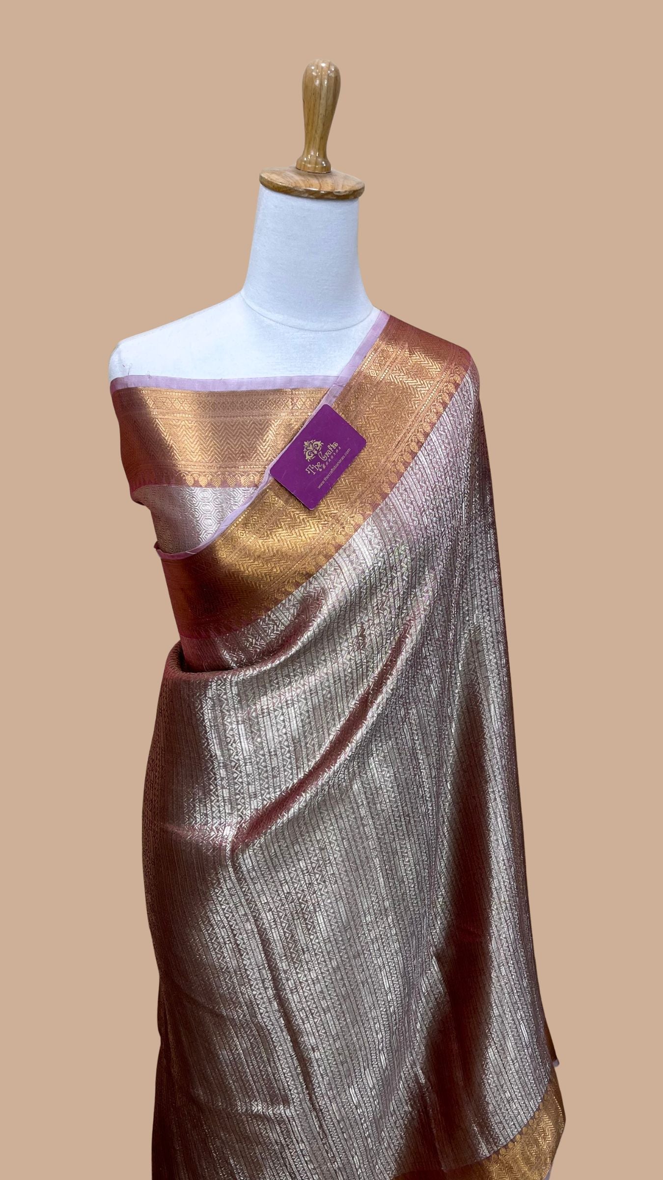 Pure Tissue Silk Brocade Banarasi Saree