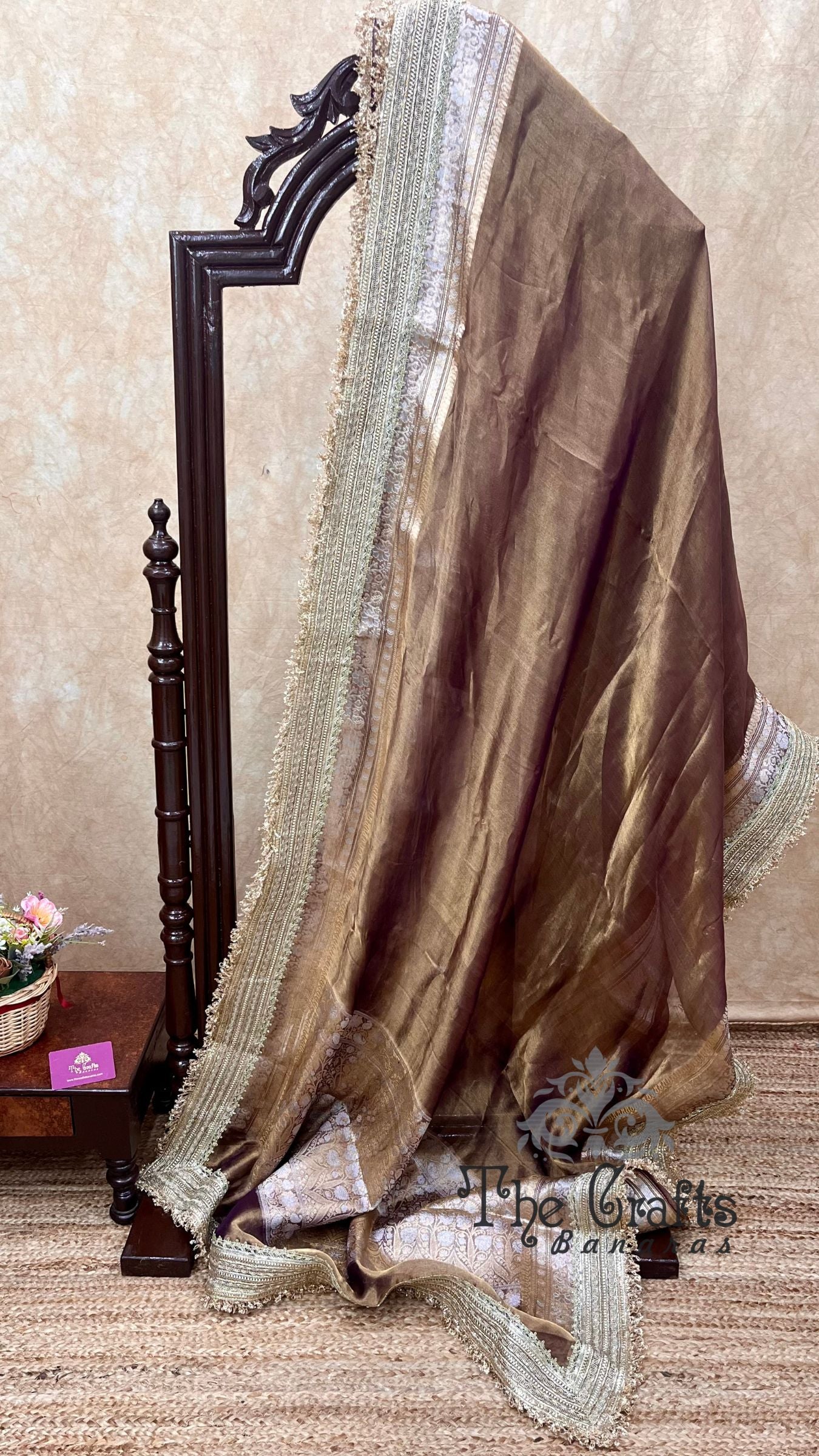 Pure Kora Tissue Silk Banarasi Saree