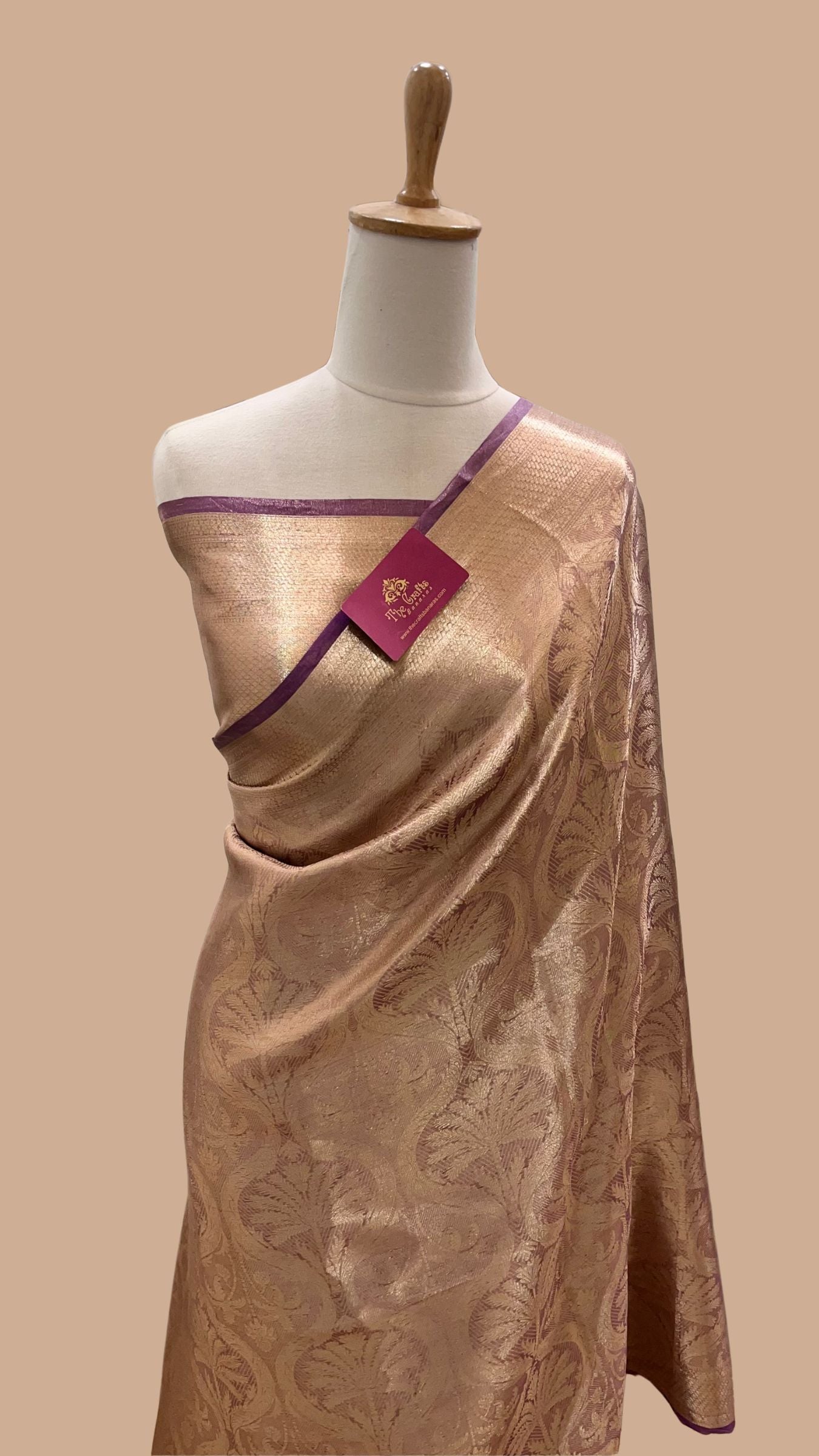 Pure Tissue Brocade Banarasi Saree