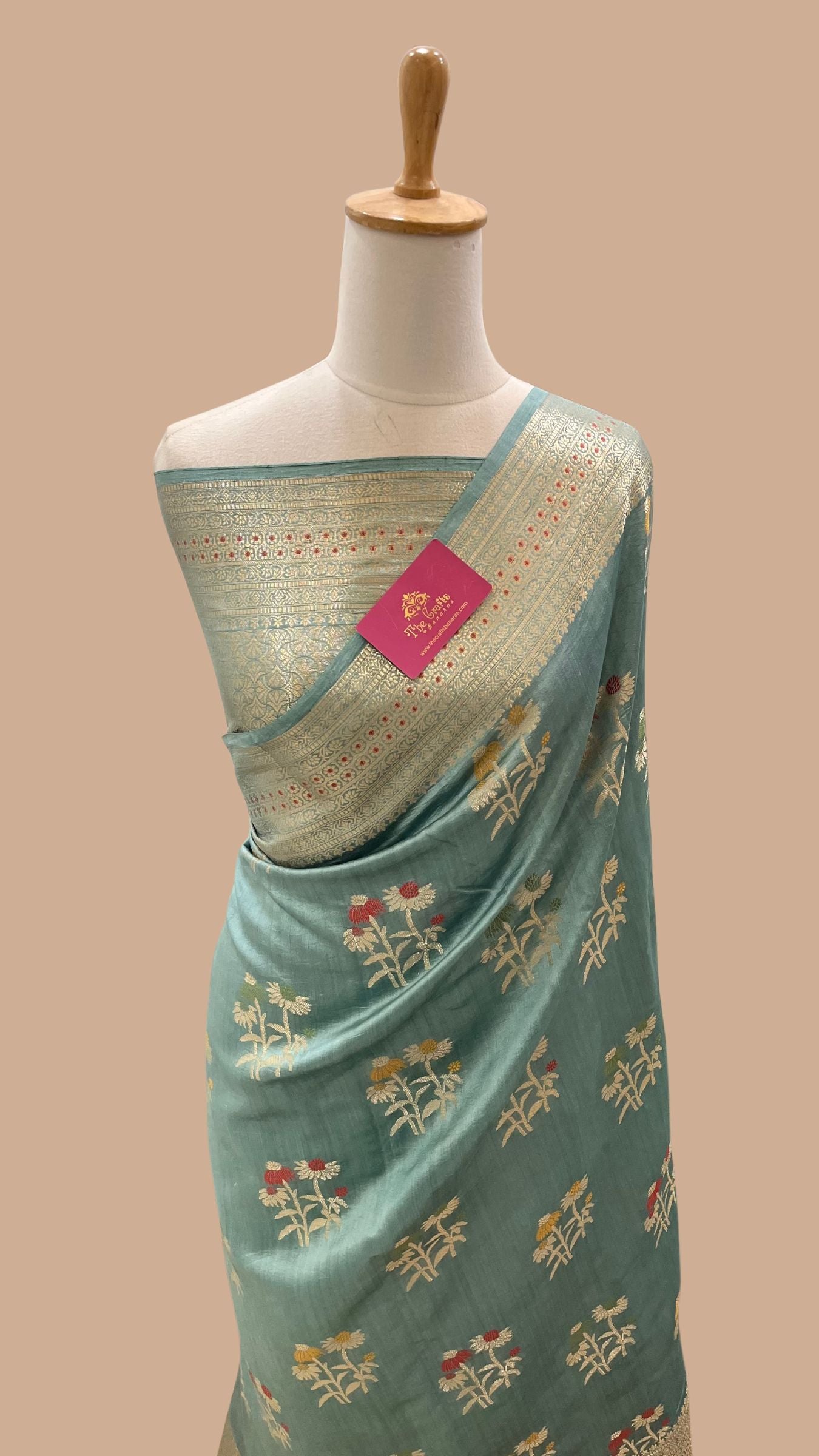 Pure Chiniya Silk Banarasi Saree