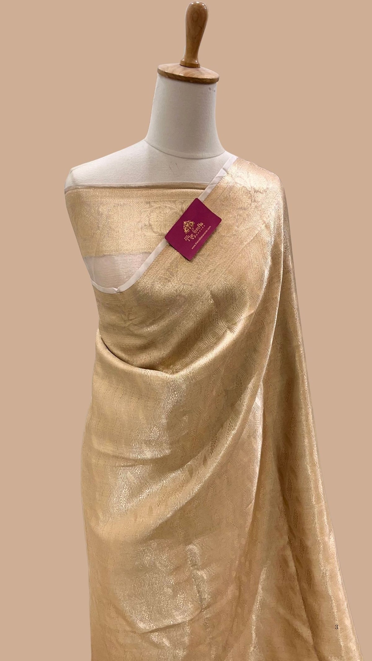 Pure Tissue Silk Brocade Banarasi Saree