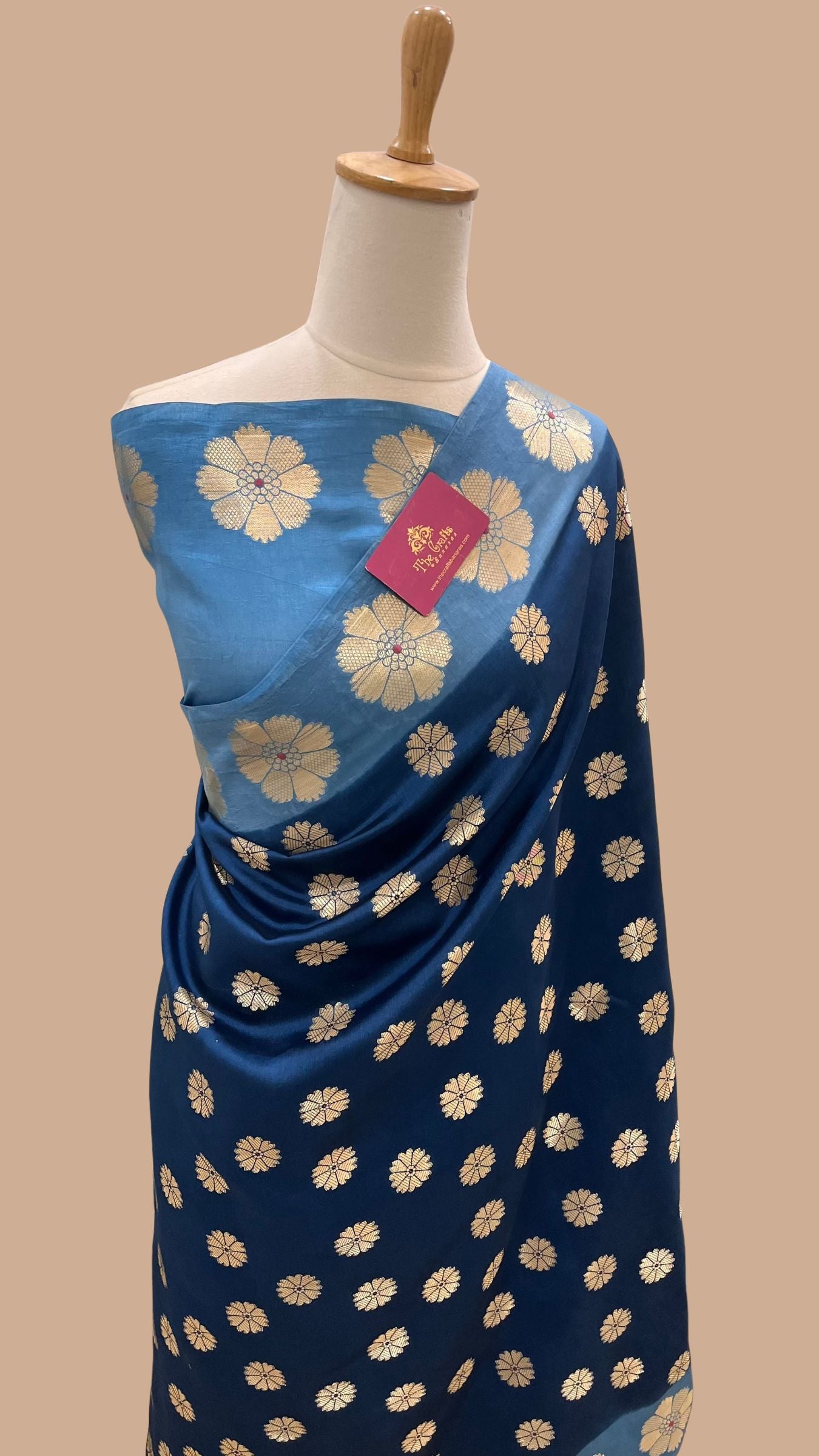 Pure Mango Silk Banarasi Saree