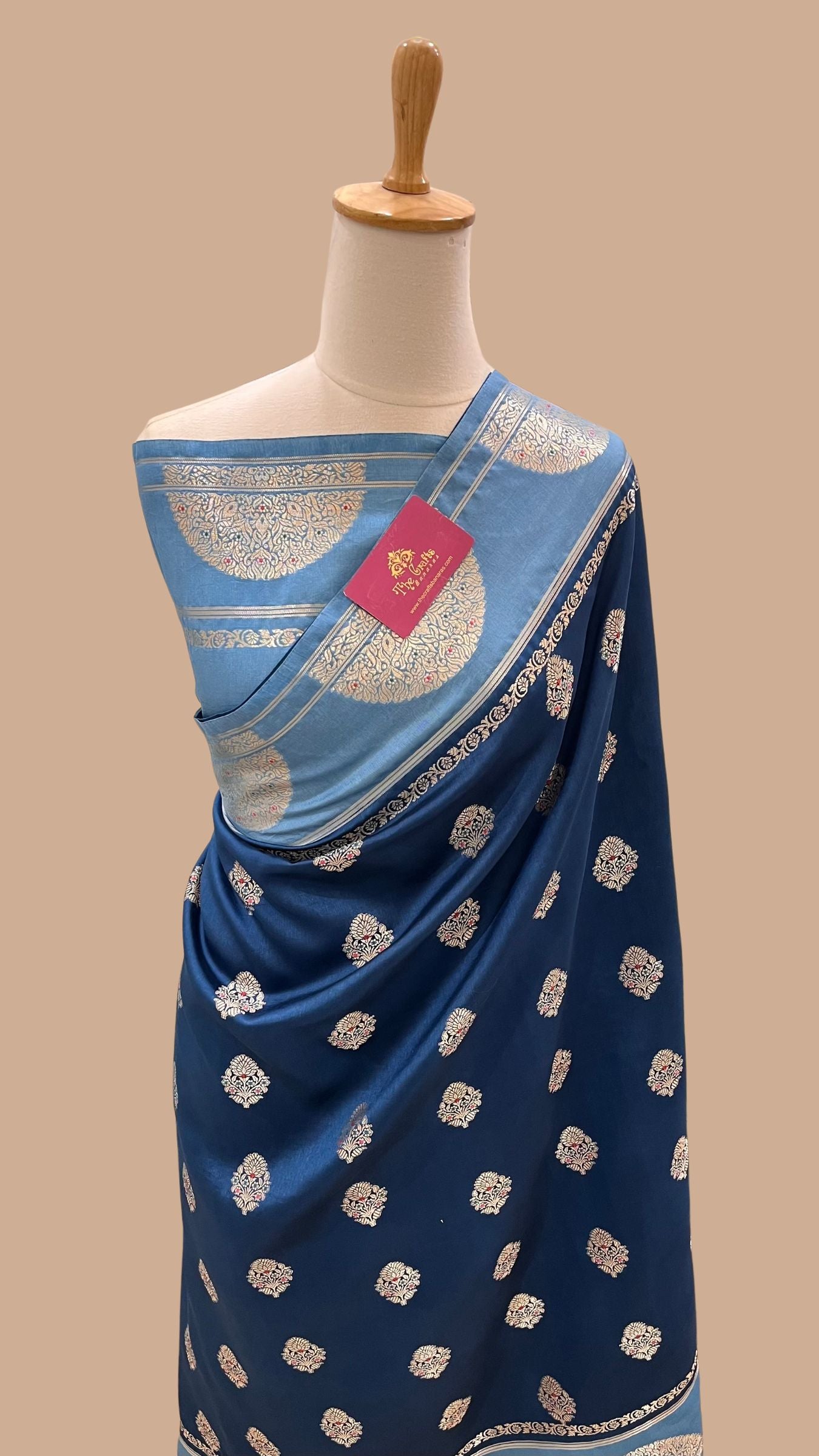 Pure Mango Silk Banarasi Saree