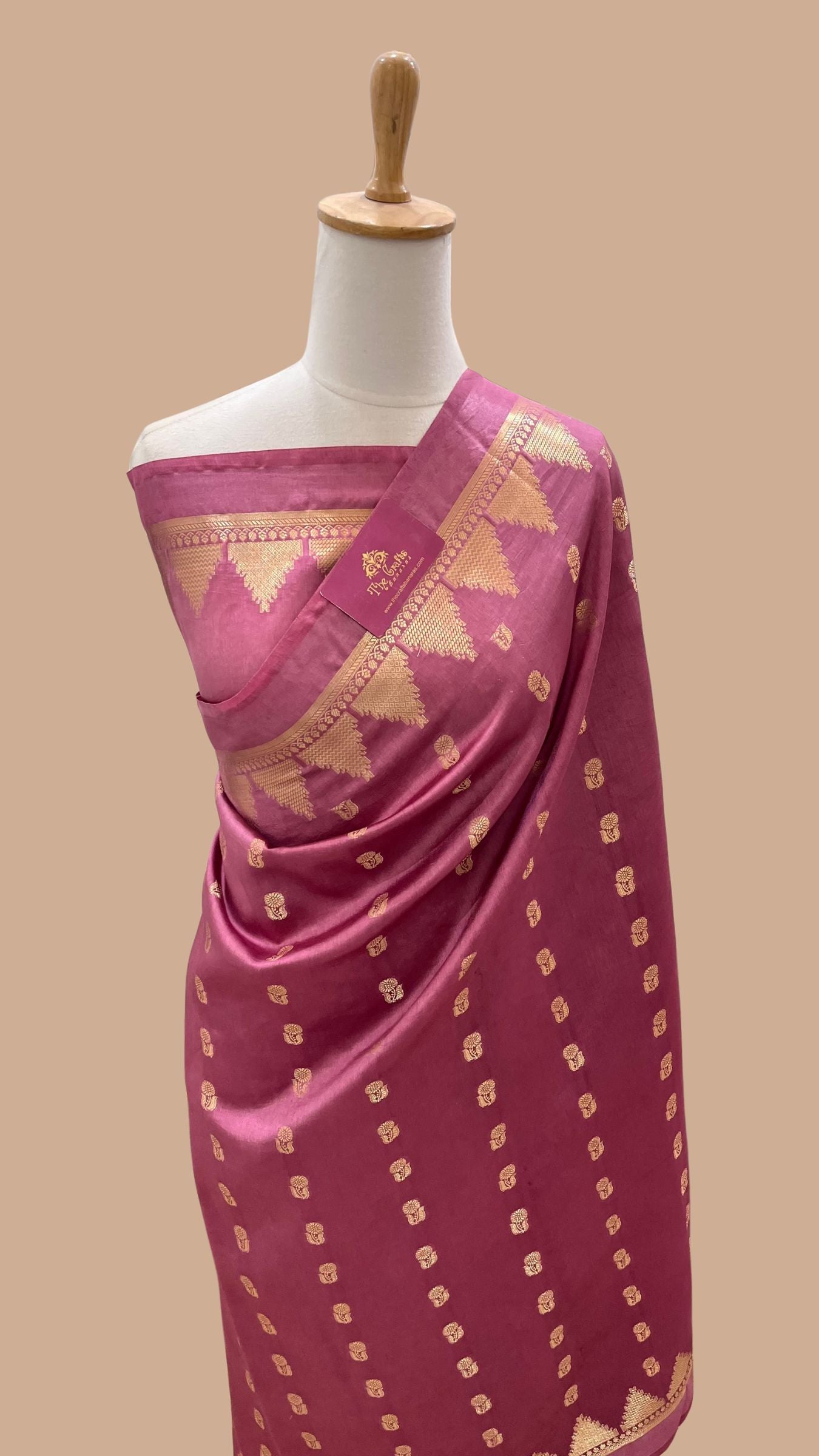 Pure Mango Silk Banarasi Saree