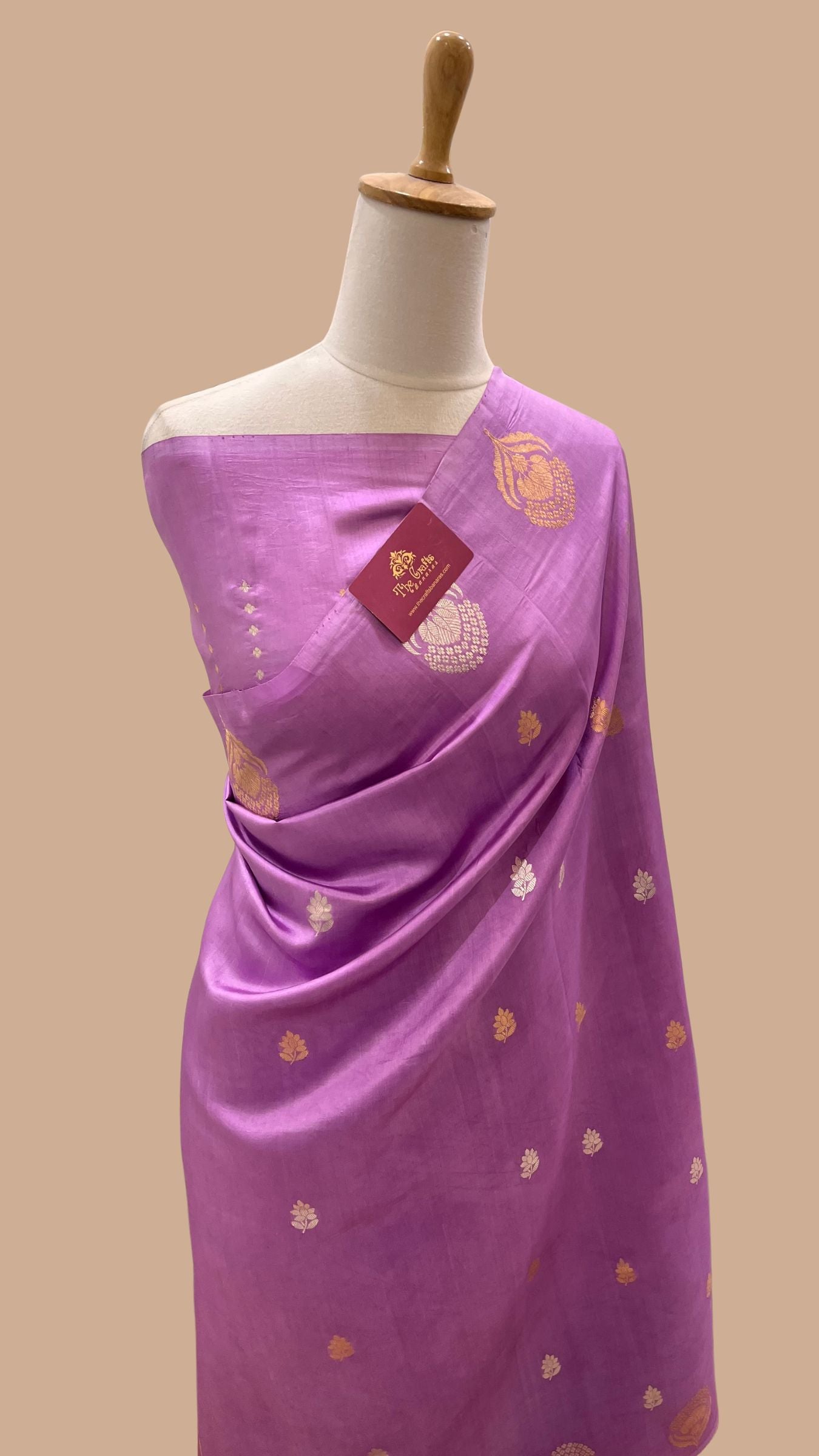 Pure Mango Silk Handloom Banarasi Saree