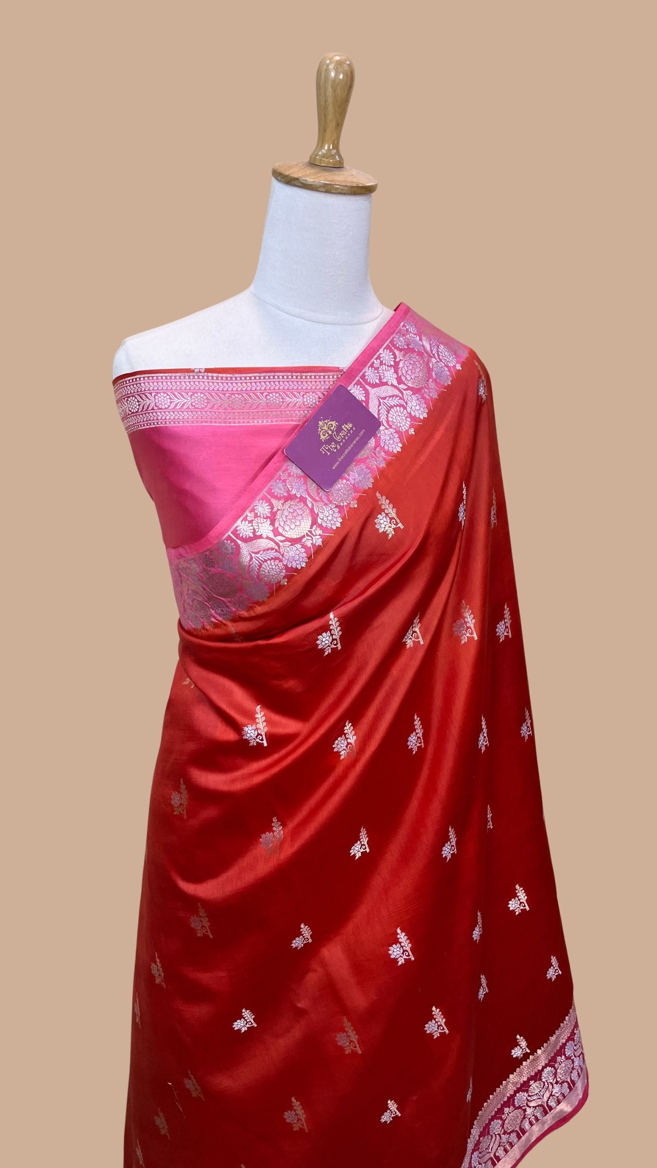 Pure Chiniya Silk Banarasi Saree