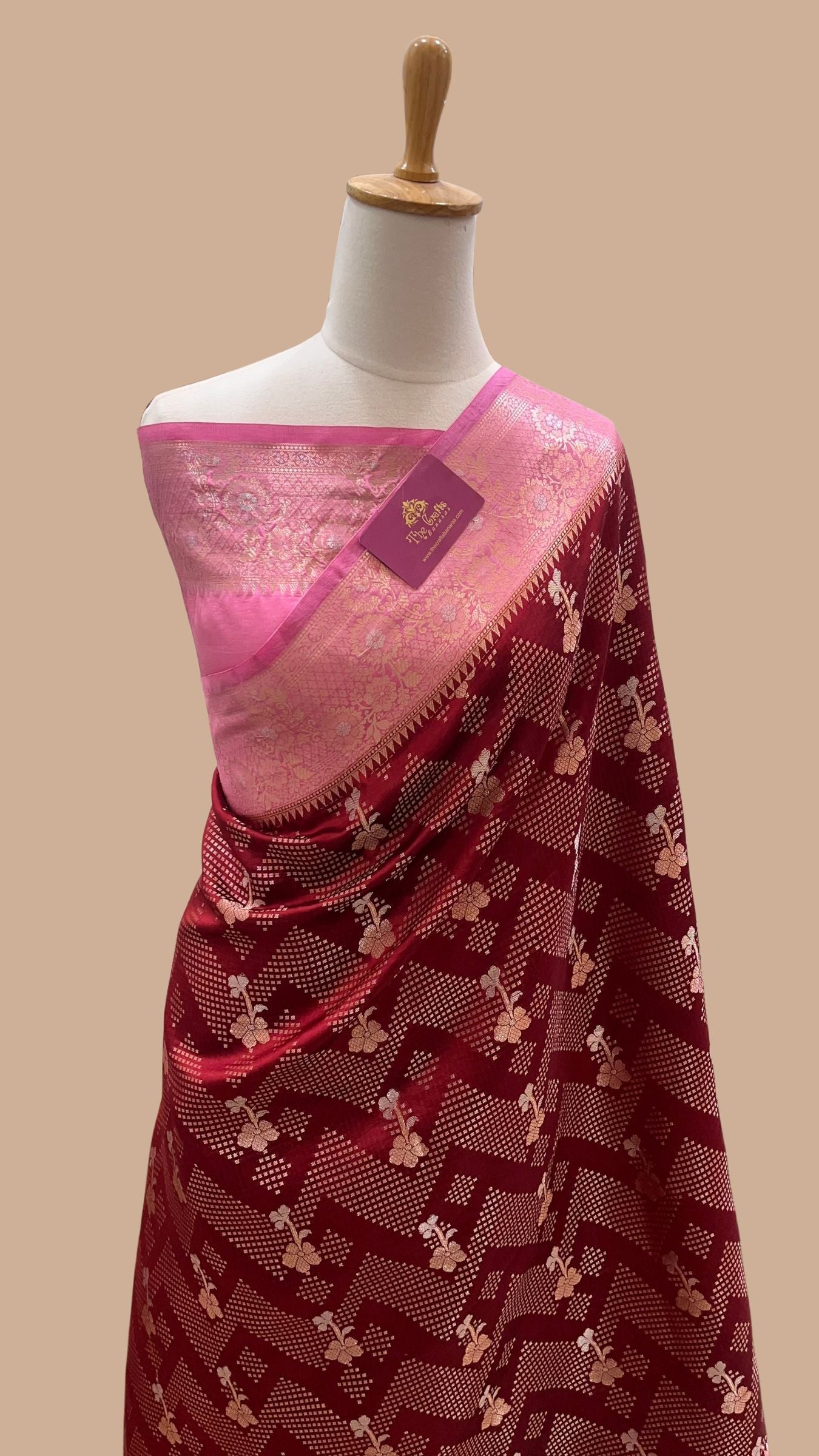 Pure Mango Silk Banarasi Saree