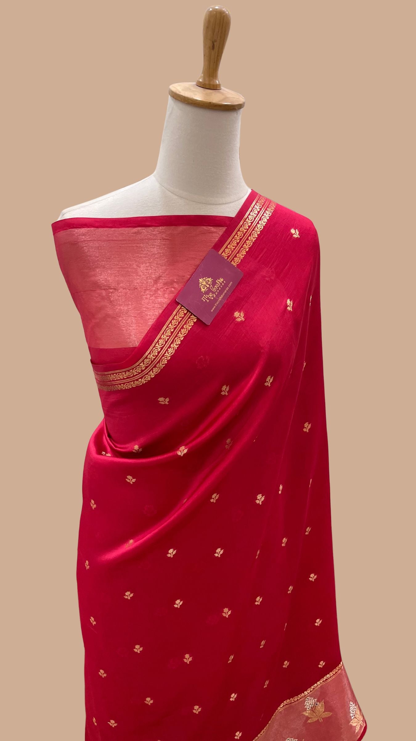 Pure Mango Silk Banarasi Saree