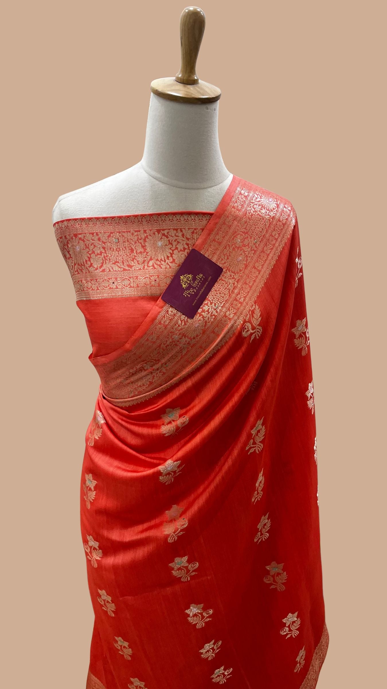 Pure Chiniya Silk Banarasi Saree