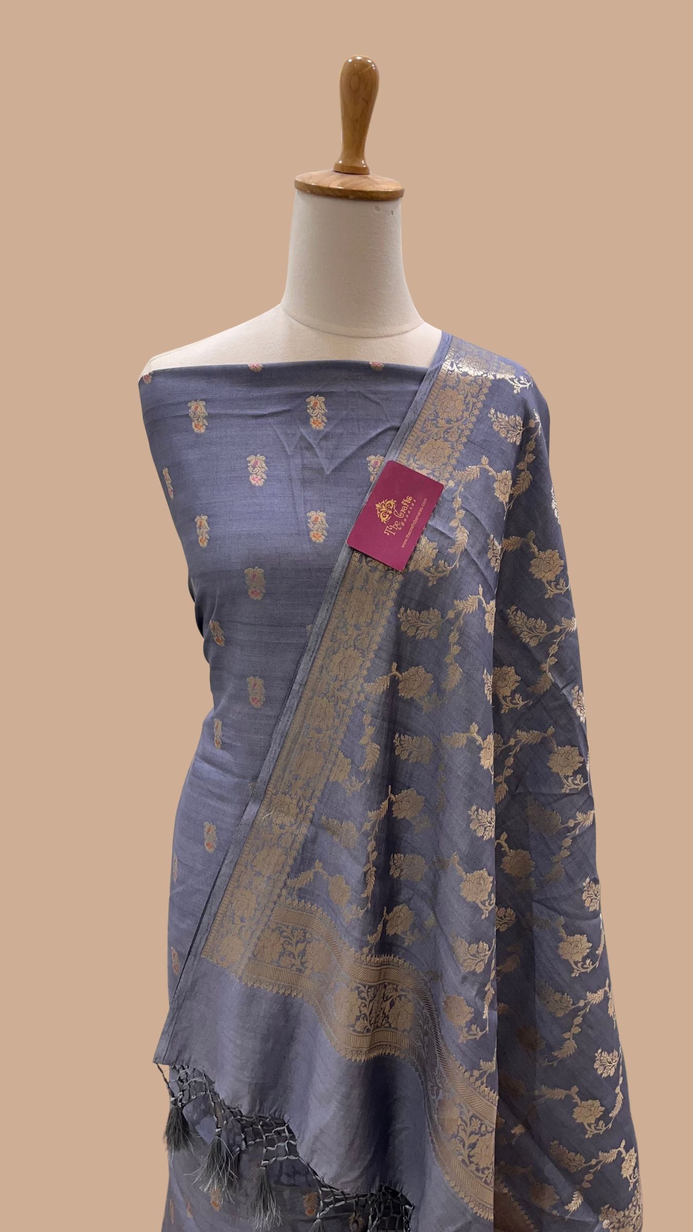 Pure Chiniya Silk Banarasi Dress Material