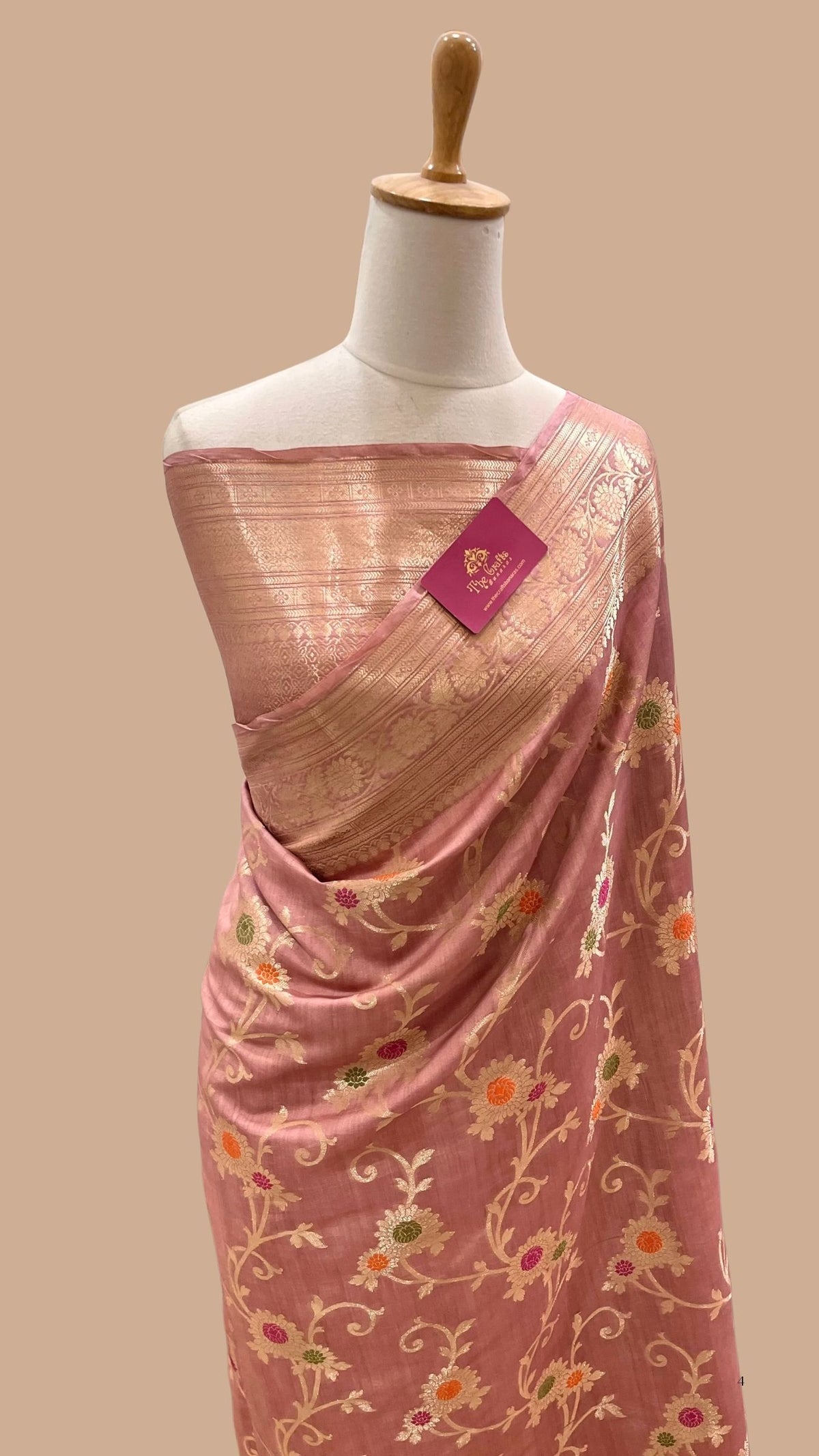 Pure Chiniya Silk Banarasi Saree