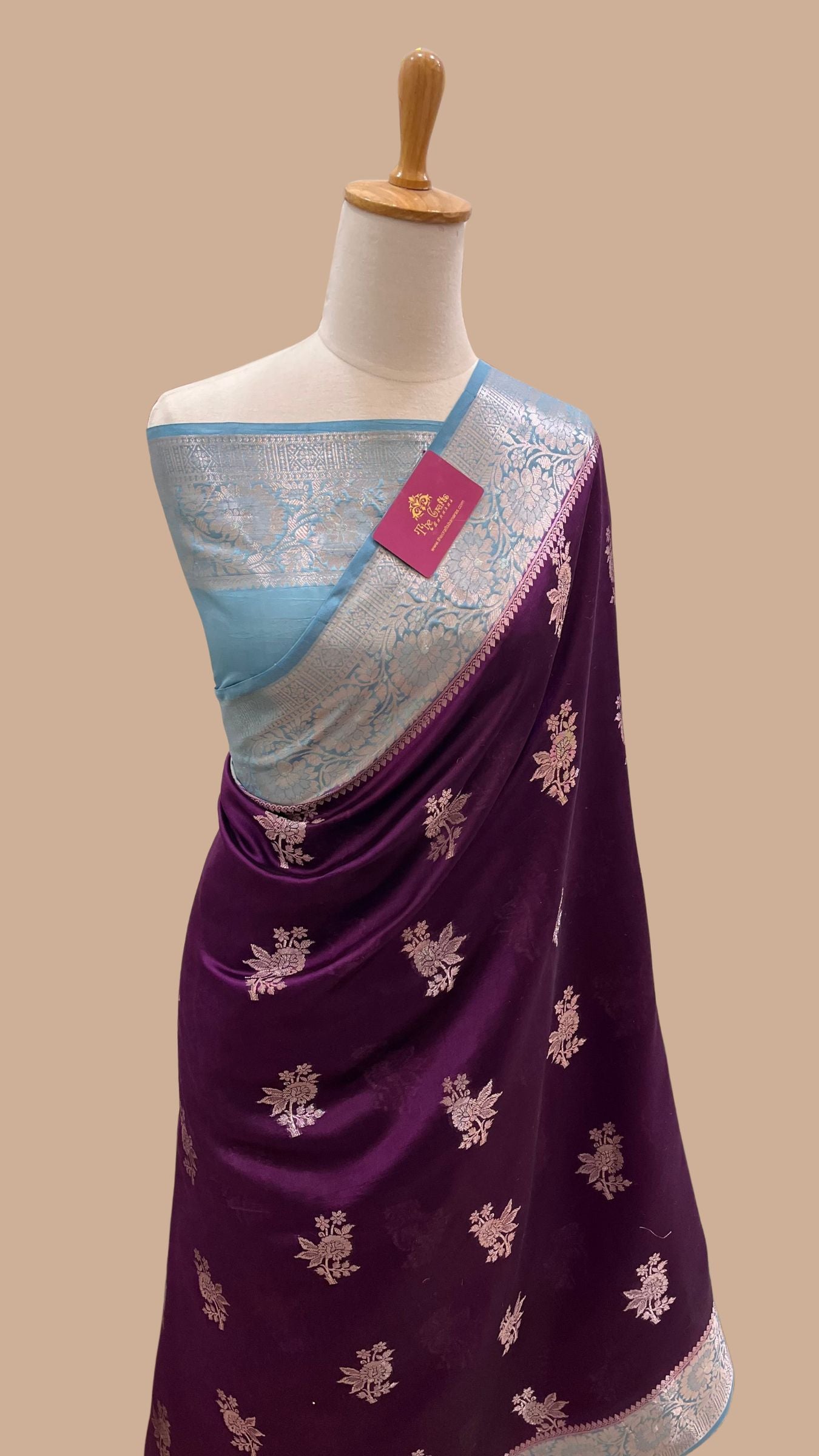 Pure Mango Silk Banarasi Saree