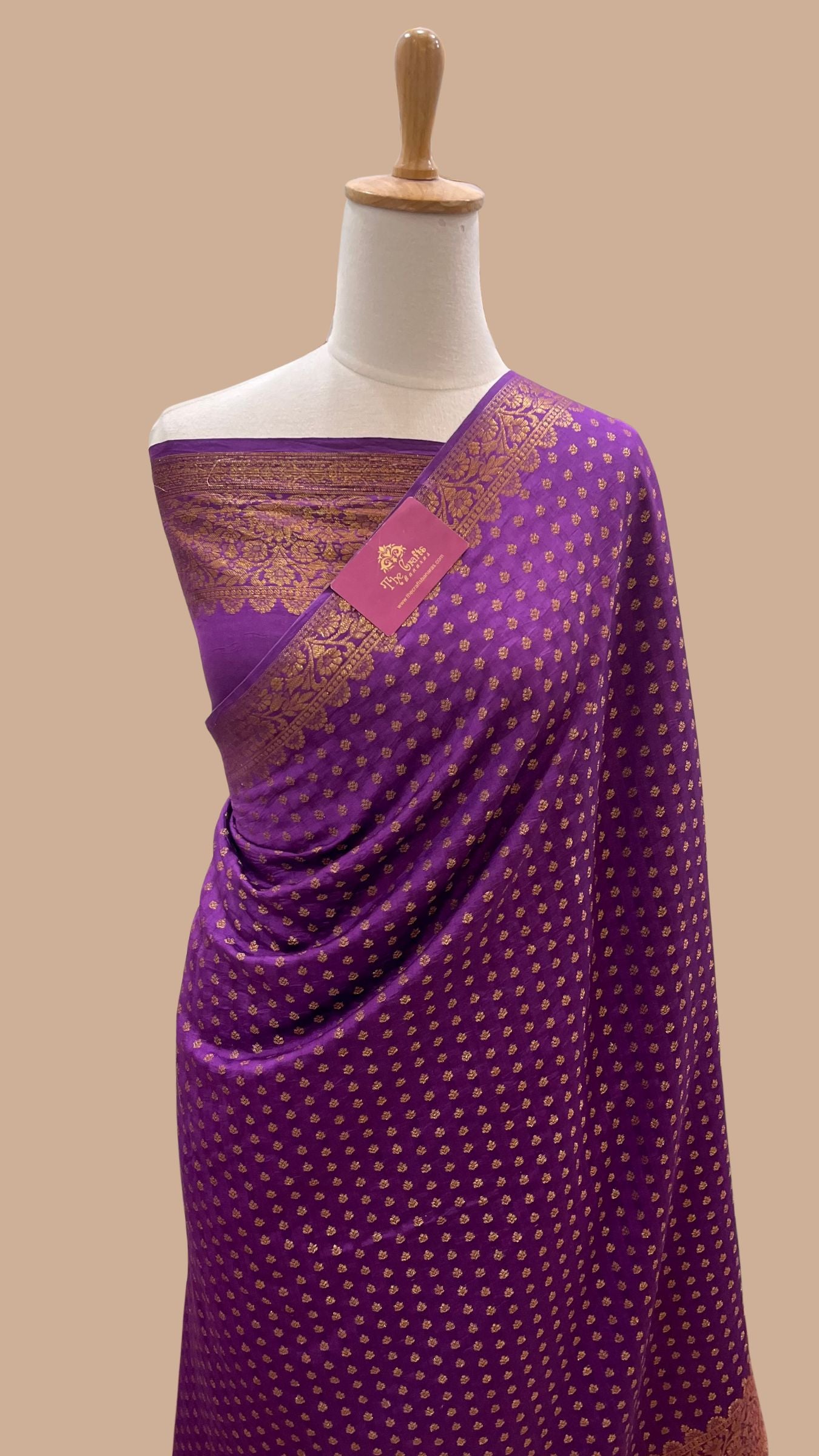 Pure Chiniya Silk Banarasi Saree