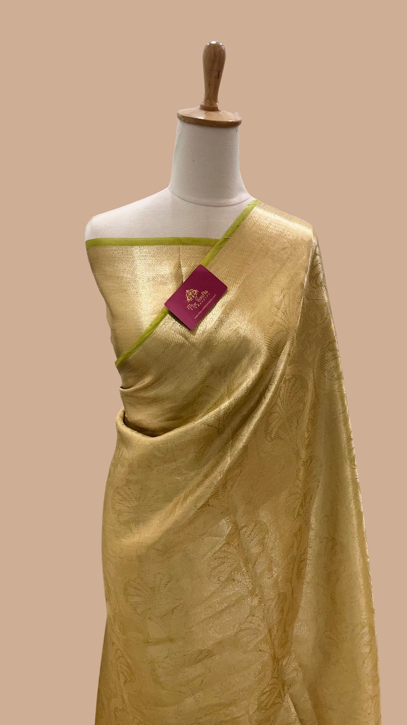 Pure Tissue Brocade Banarasi Saree