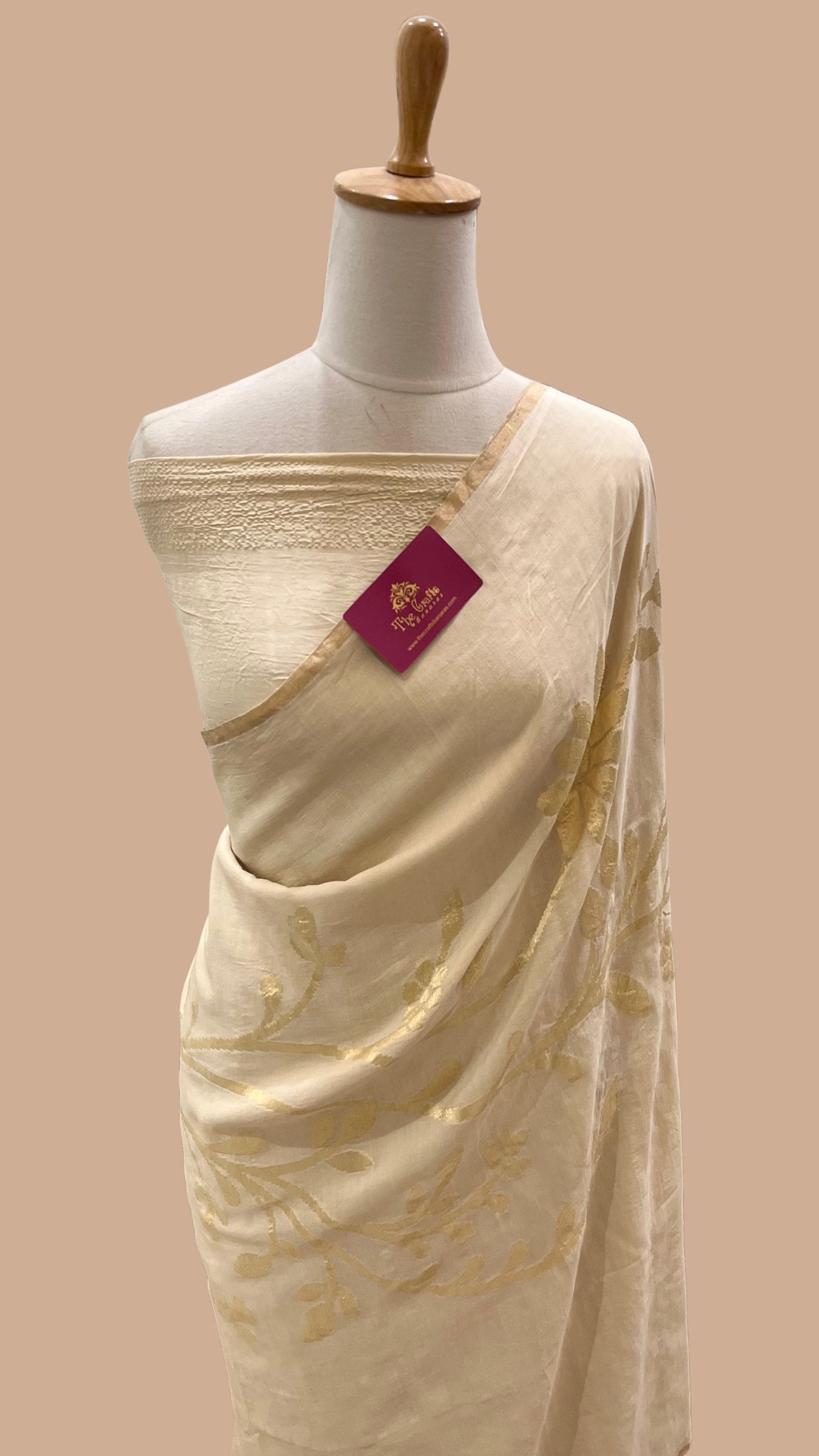 Pure Munga Silk Handloom Banarasi Saree